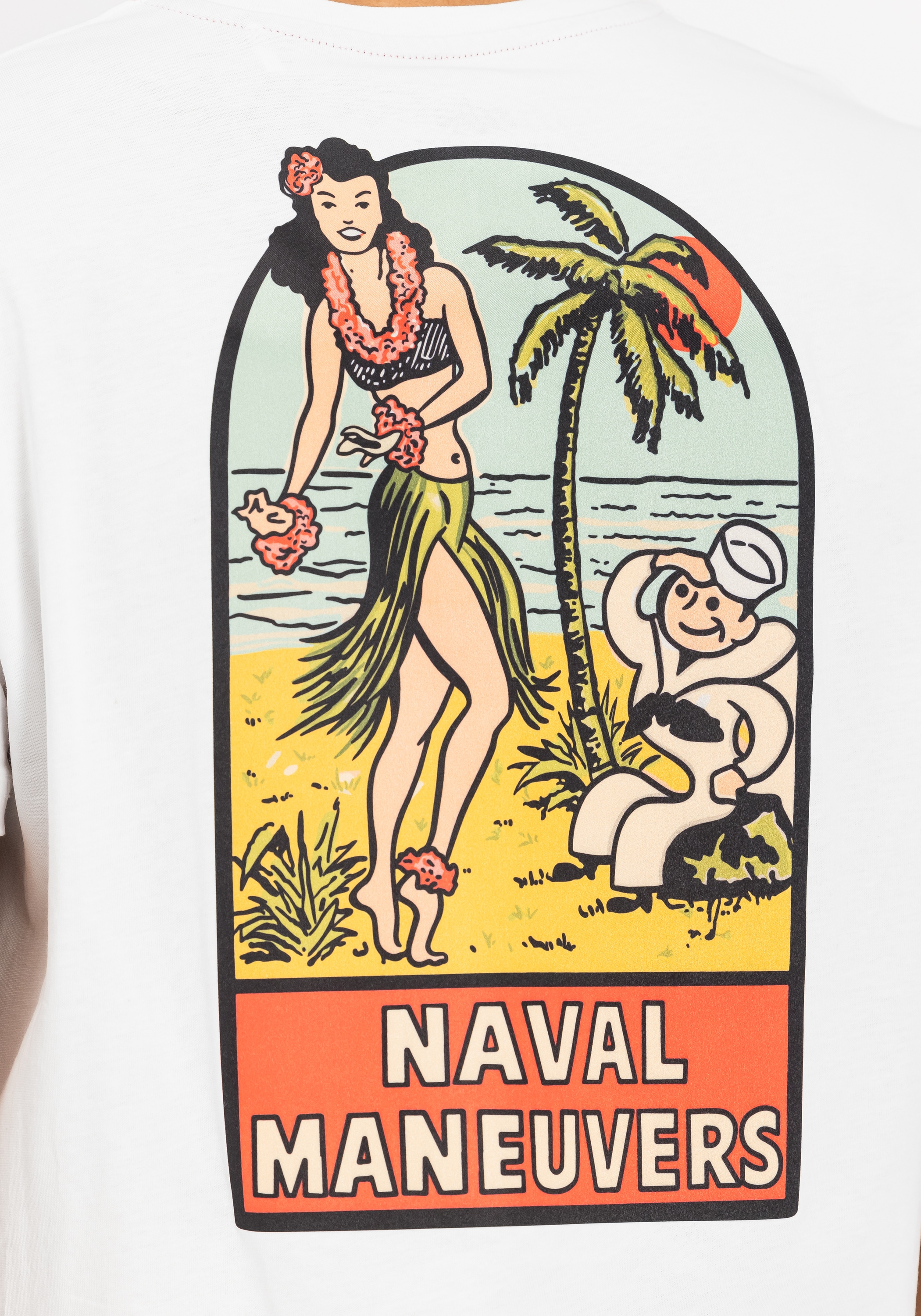 Alpha Industries T-Shirt »Naval Backprint T-Shirt«