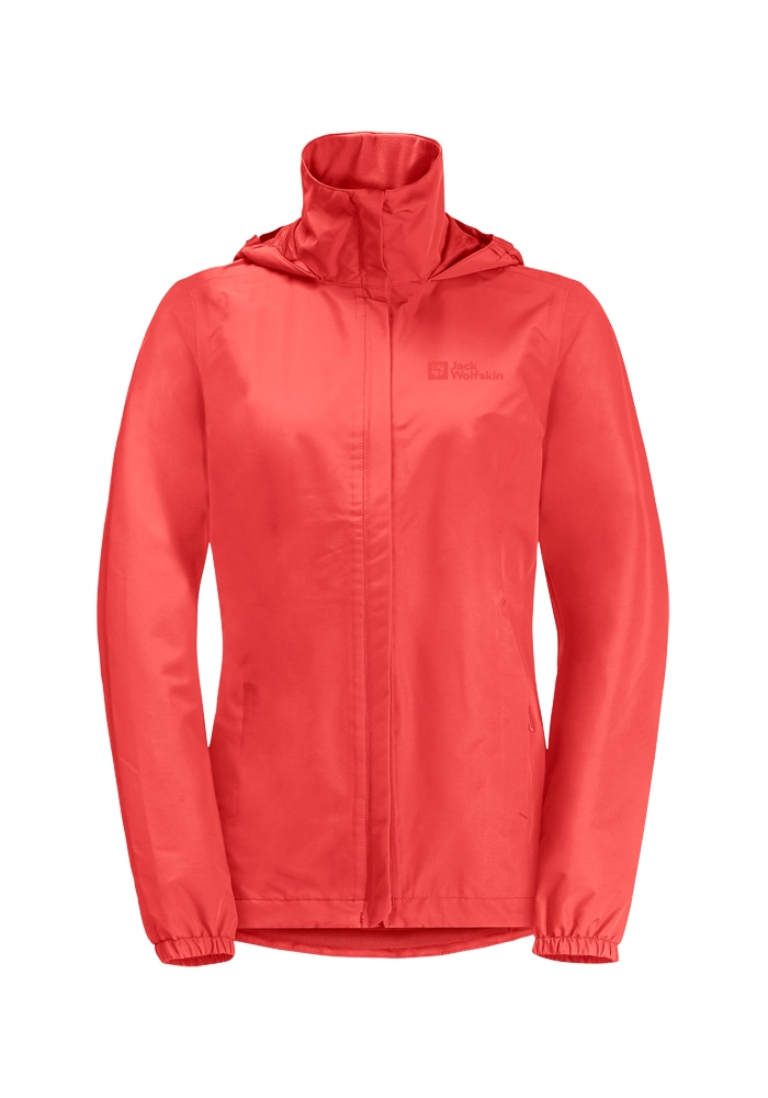 Jack Wolfskin Outdoorjacke »STORMY POINT 2L JKT W«, mit Kapuze