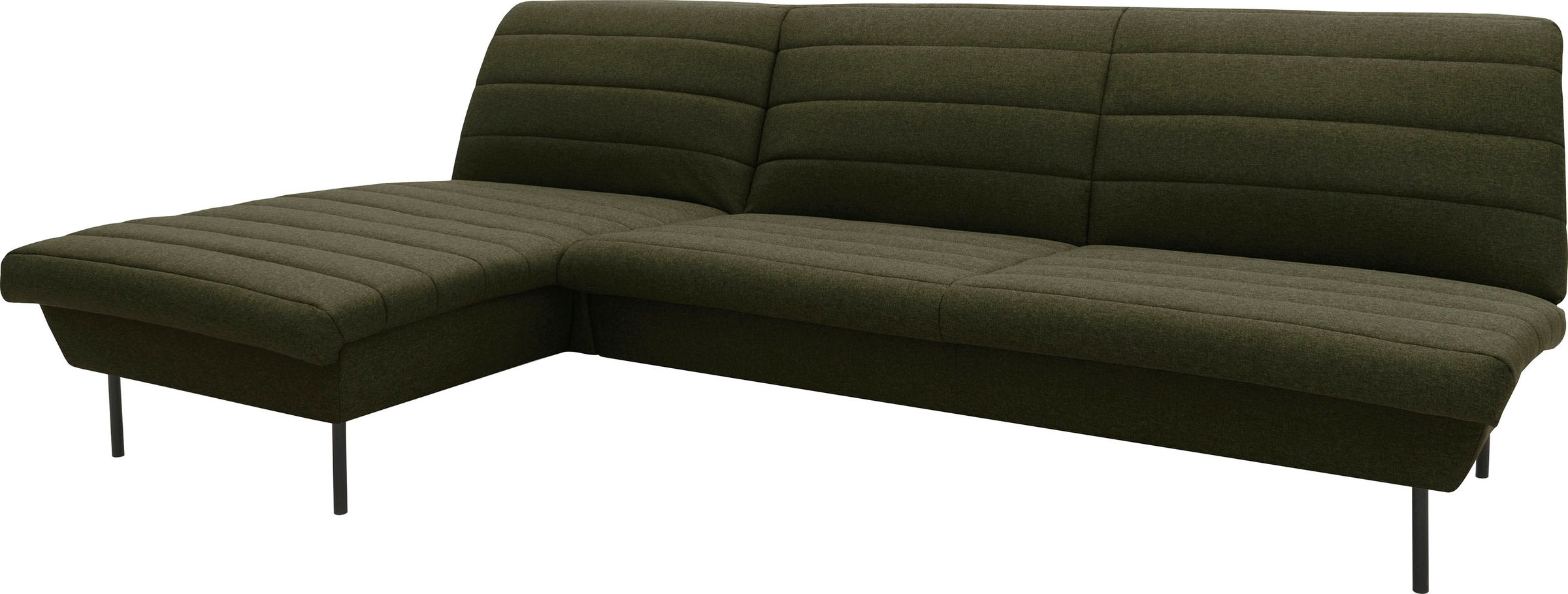 LOOKS by Wolfgang Joop Ecksofa »LOOKS IX L-Form«, Quersteppung, ohne Armlehnen
