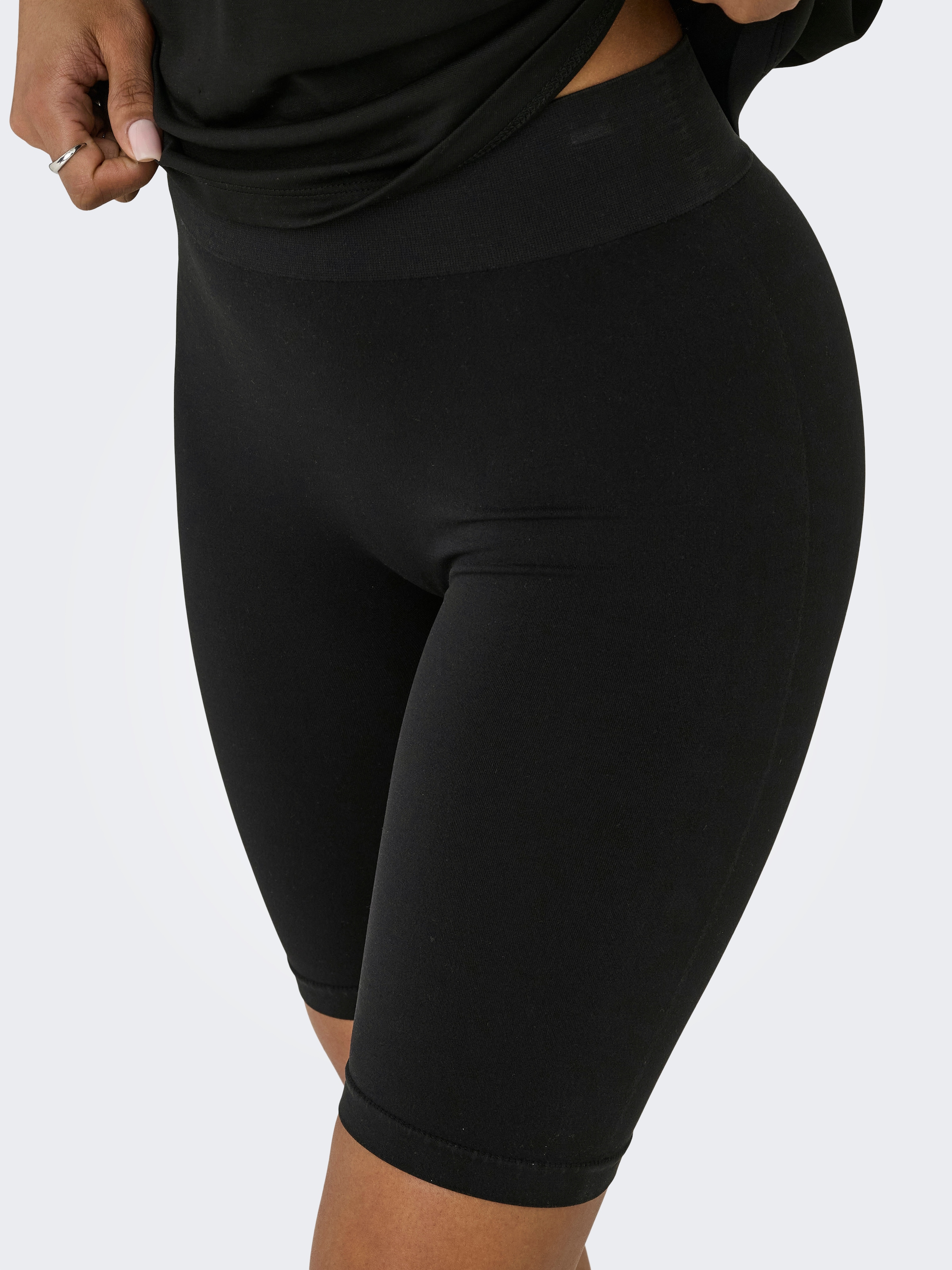 ONLY Radlerhose »ONLVICKY SEAMLESS MIDI SHORTS 2-PACK ACC«, (Packung, 2er-Pack)