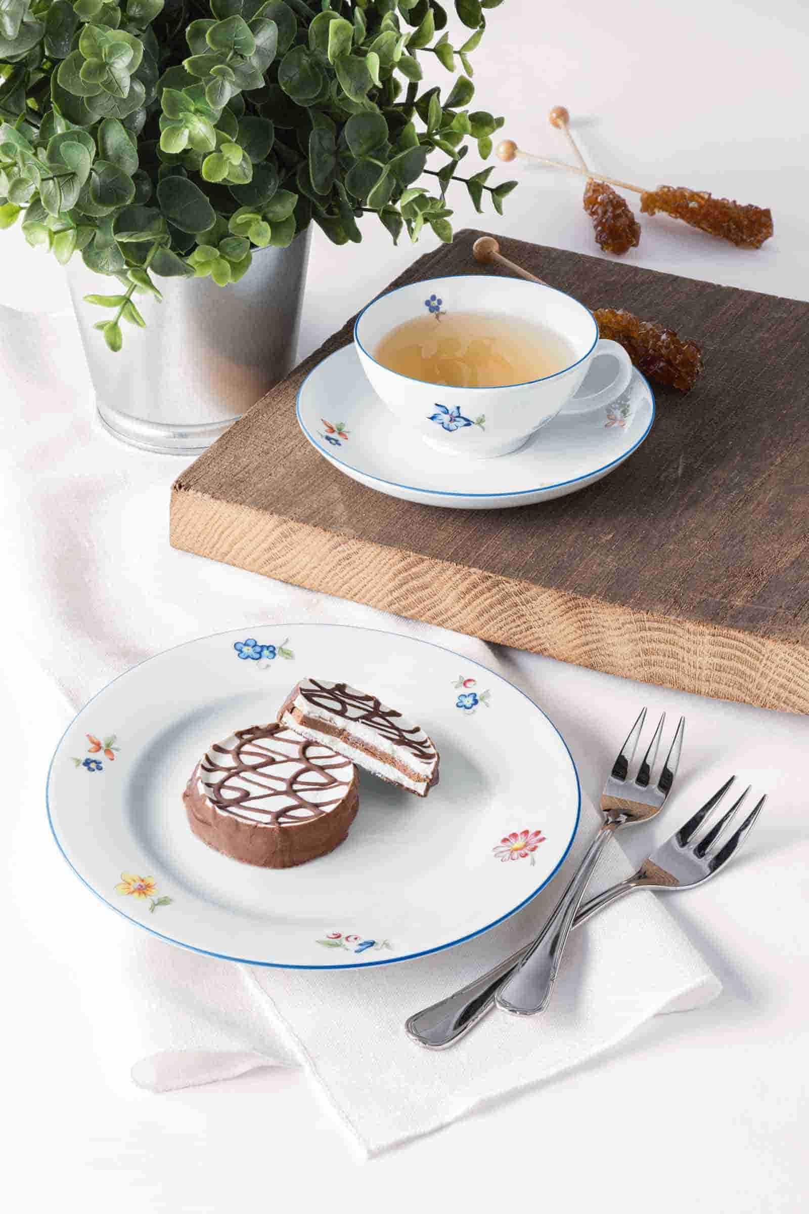 Seltmann Weiden Untertasse »Kombi-Untertassen Sonate Nostalgie ø 14,8 cm 6er Set weiß« Spülmaschinengeeignet, Mikrowellengeeignet, Ofenfest, Salamandergeeignet, Kühlschrankgeeignet, Gefrierschrankgeeignet