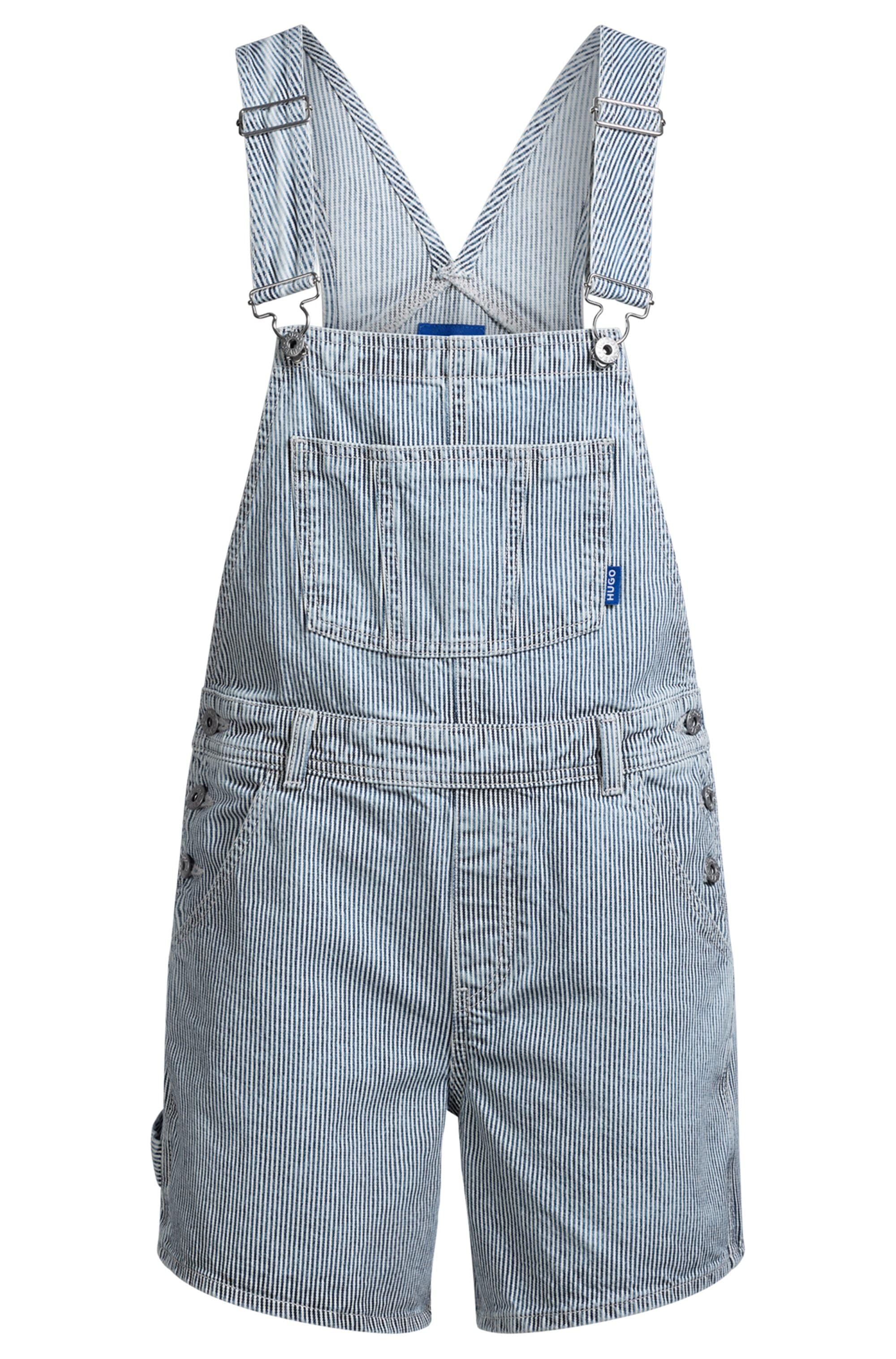 HUGO Blue Latzhose »Gaisha«, mit Loop-Detail