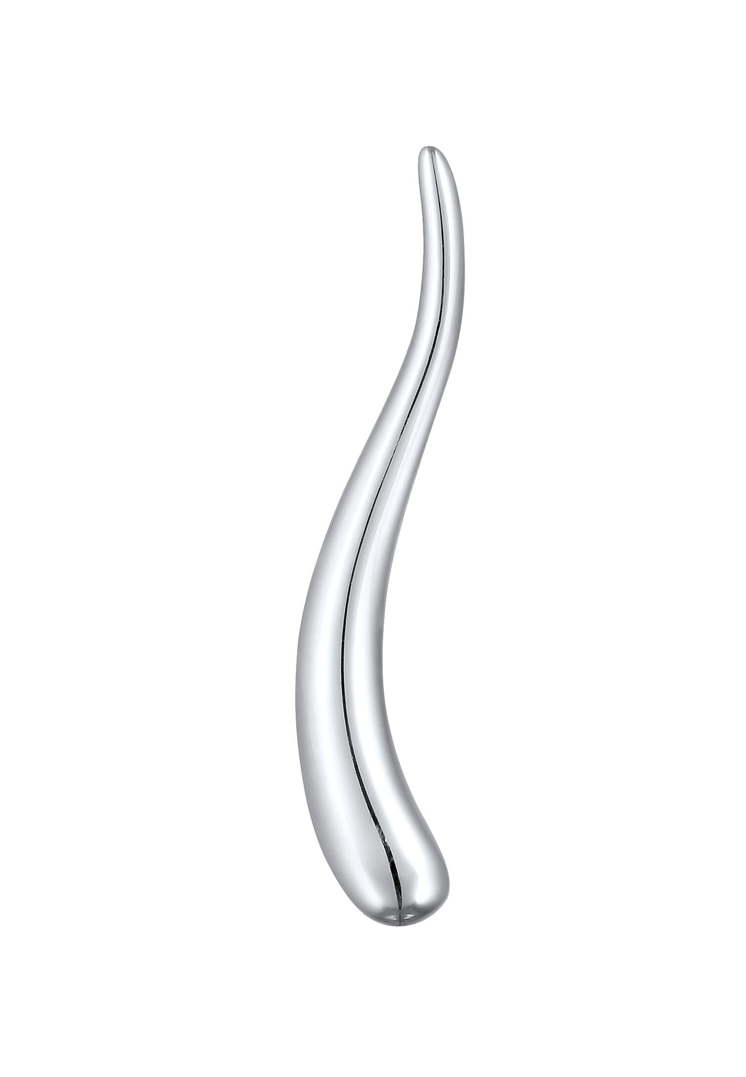 Elli Ohrklemme »Ohrringe Single Earclimber Ohrklemme Geschwungen 925 Silber (1 Stück)«