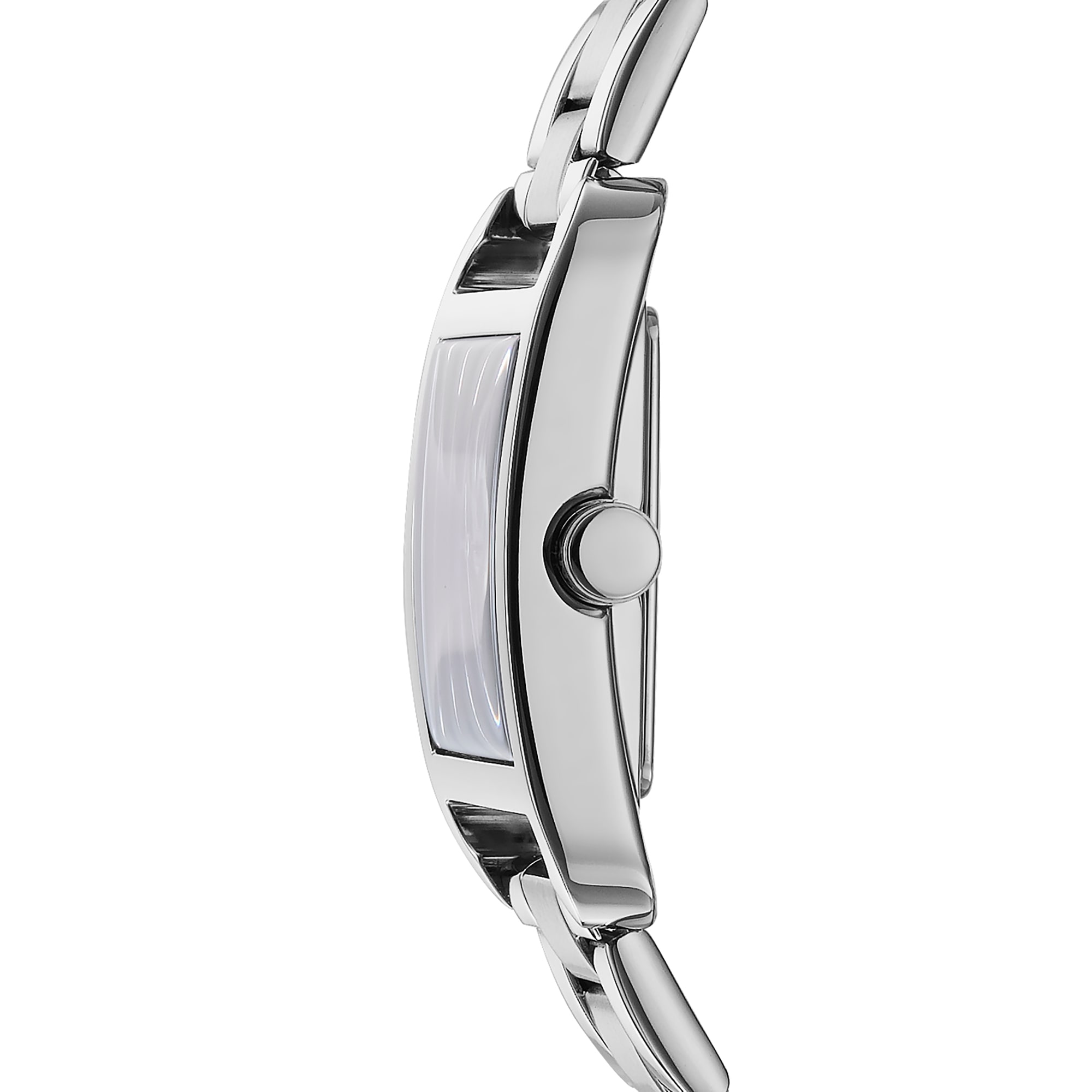 DKNY Quarzuhr »City Maxi« Armbanduhr, Damenuhr, Edelstahlarmband, analog
