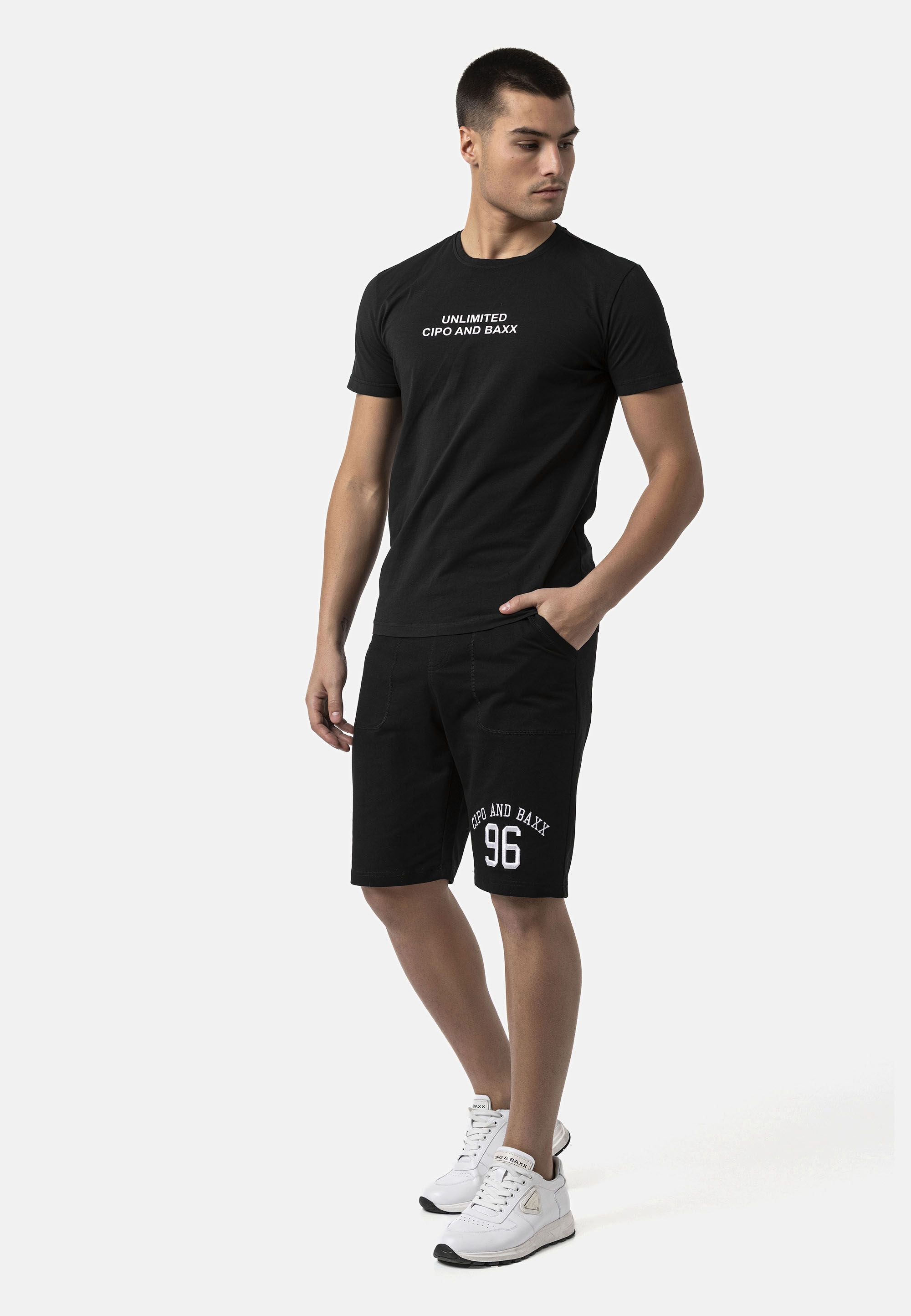 Cipo & Baxx Jogginghose »CK300«  elastischer Bund mit Kordelzug
