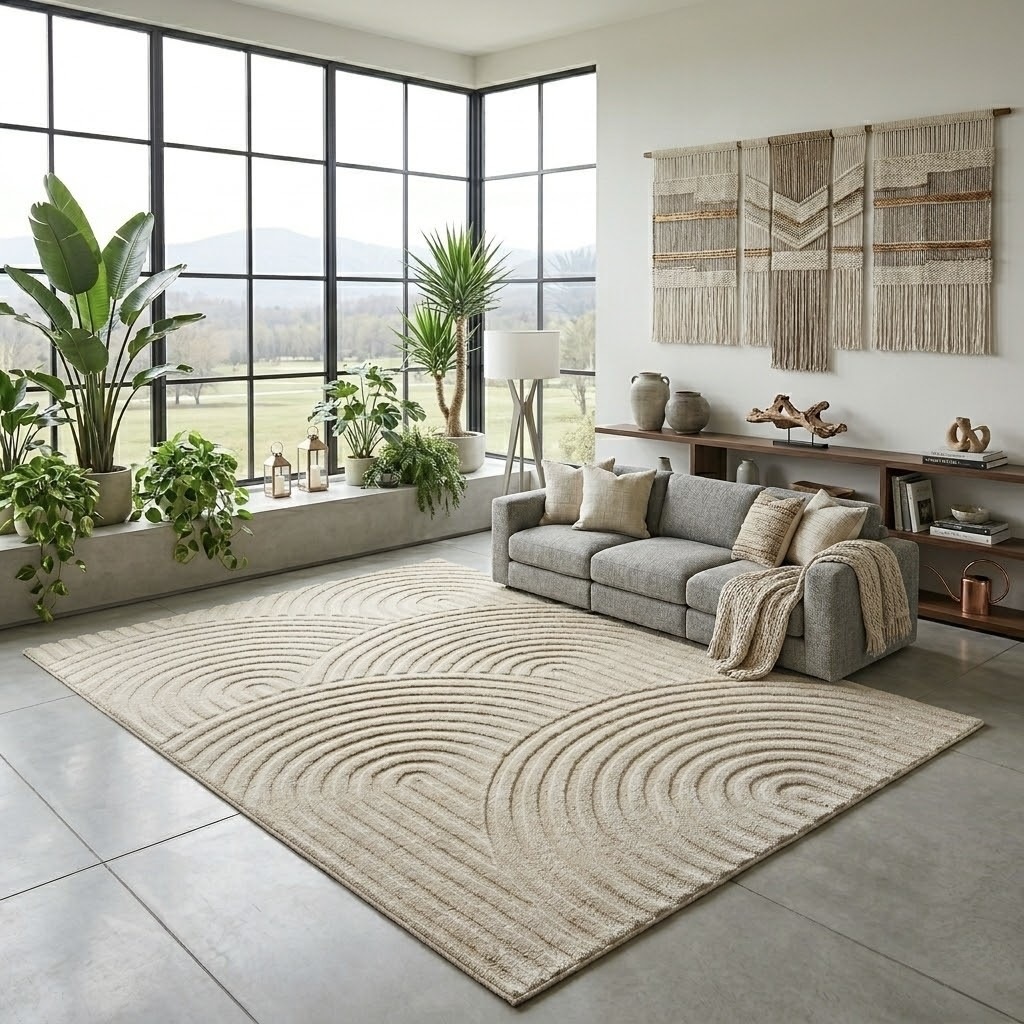 Sehrazat Teppich »Rio 1500« quadratisch 7 mm Höhe