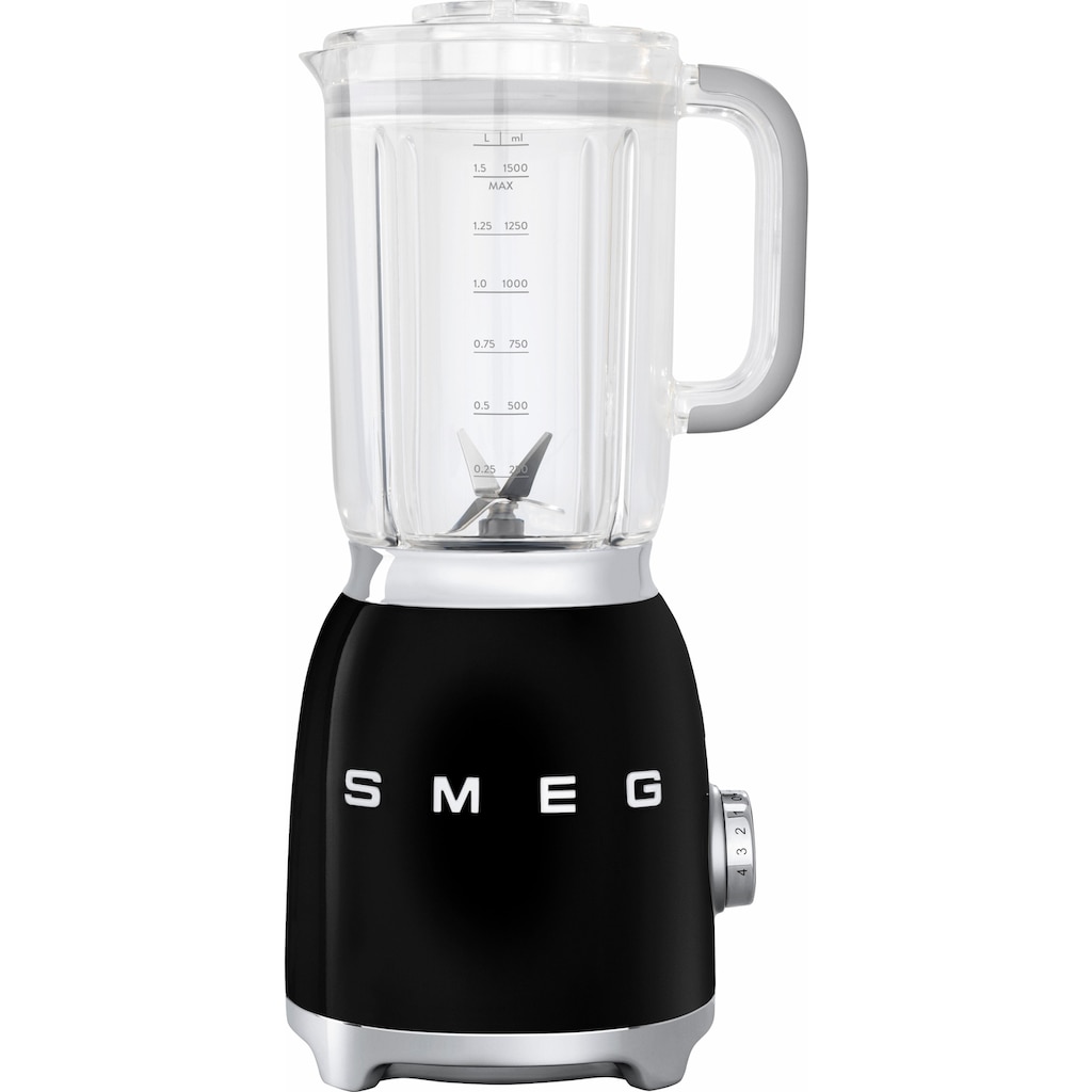 Smeg Standmixer »BLF01BLEU Schwarz«, 800 W