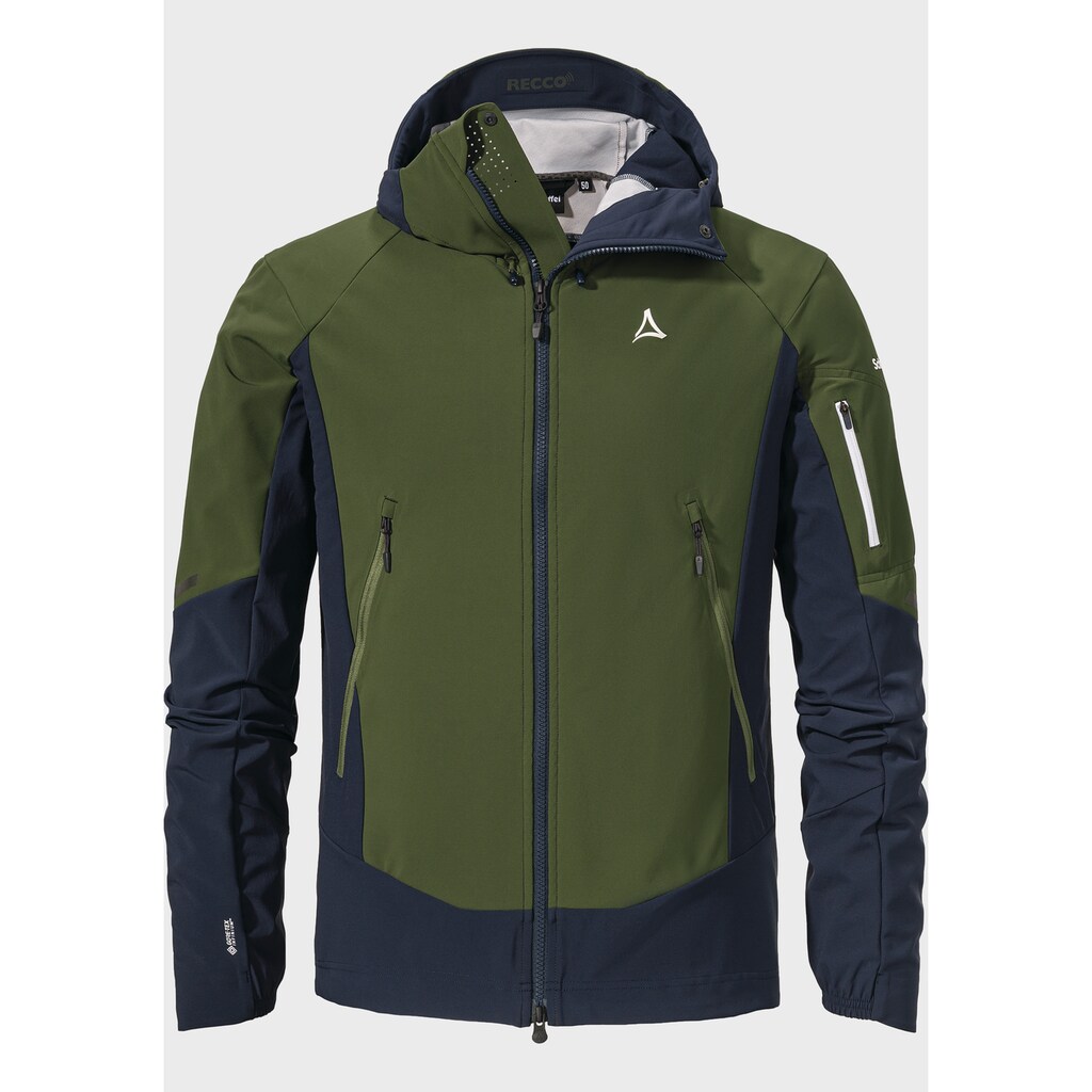 Schöffel Outdoorjacke »Softshell Jacket Kals M«, mit Kapuze