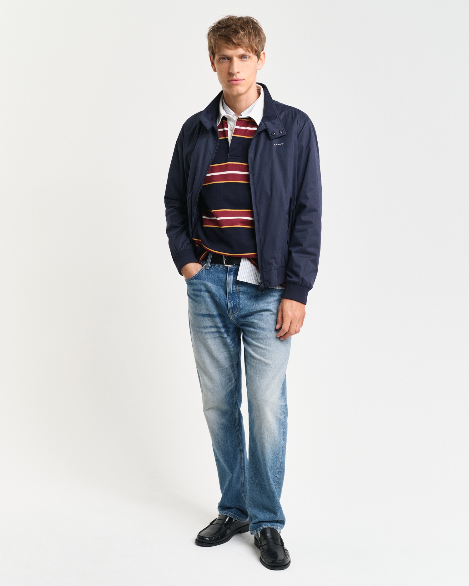 Gant Blouson »Leichte, taillierte Jacke, wetterbeständige Harrington Jacke Klassisch«