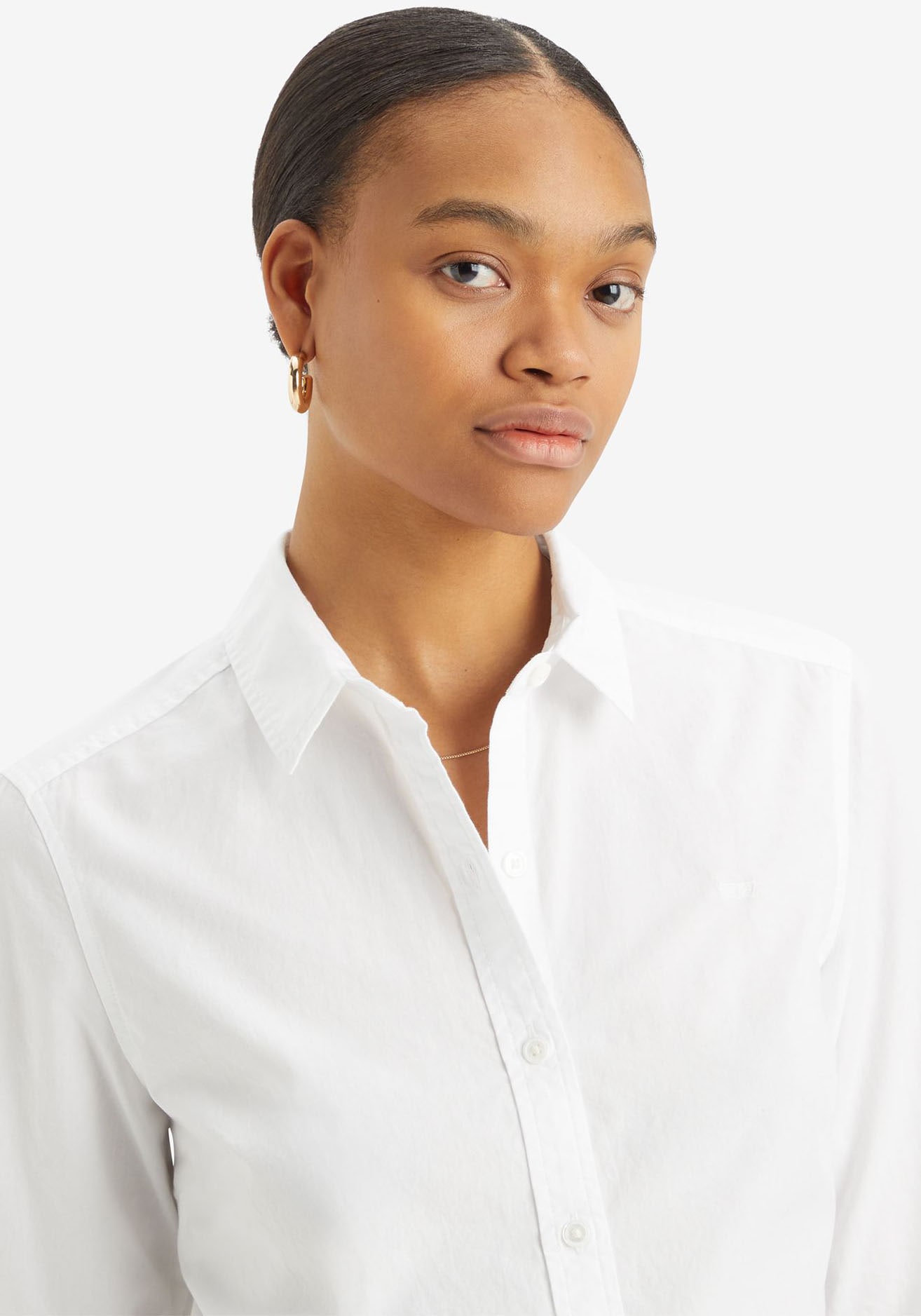Levi's® Hemdbluse »The Classic«, Kleine Logo-Stickerei auf der Brust