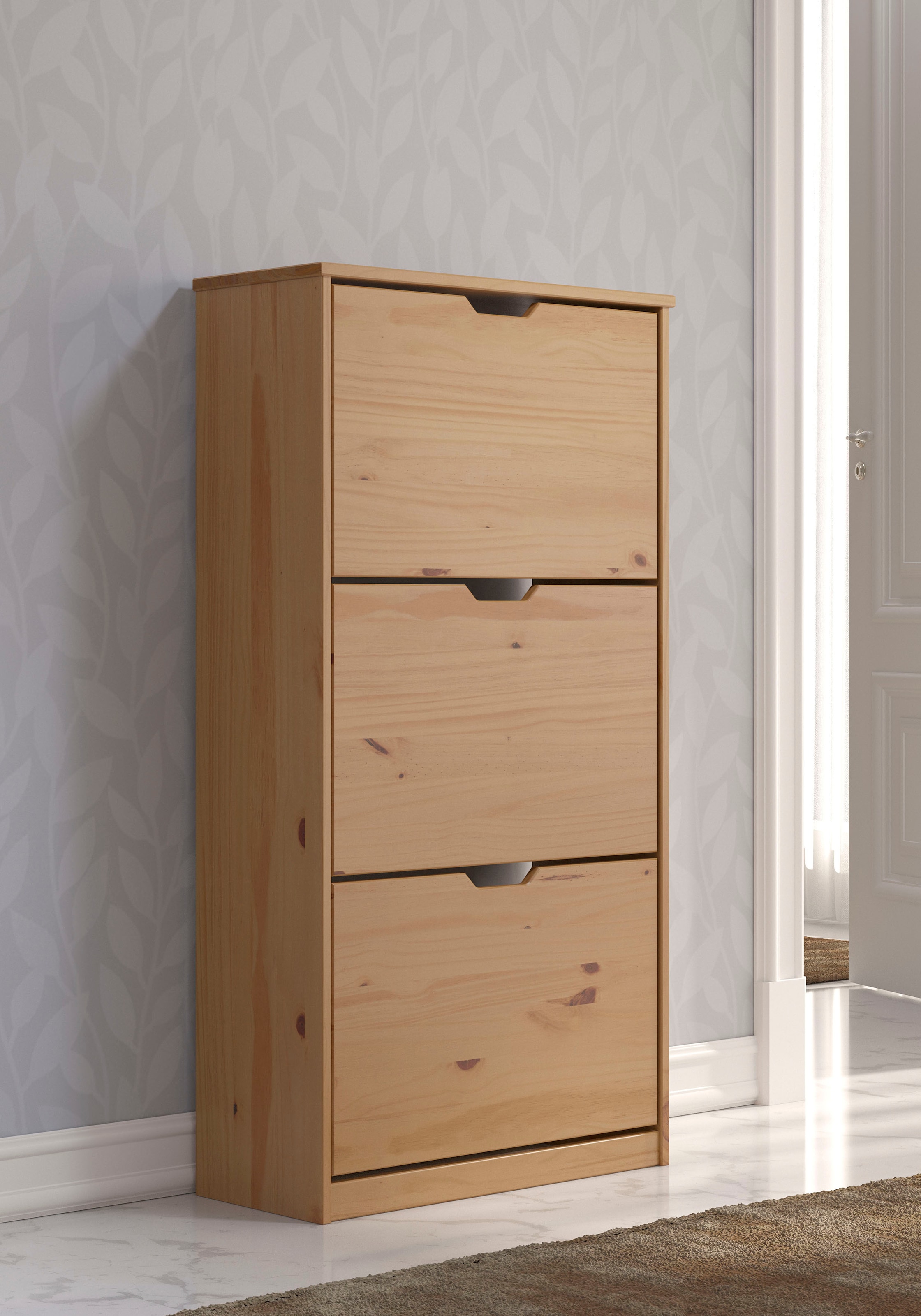 INTER-FURN Schuhschrank »Mestre«, praktisch und aus massiver Kiefer