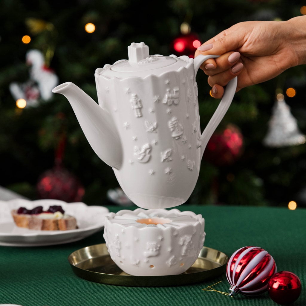 Villeroy & Boch Stövchen »Stövchen Toy's Delight Royal Classic ø 12,1 cm weiß« handwäsche empfohlen