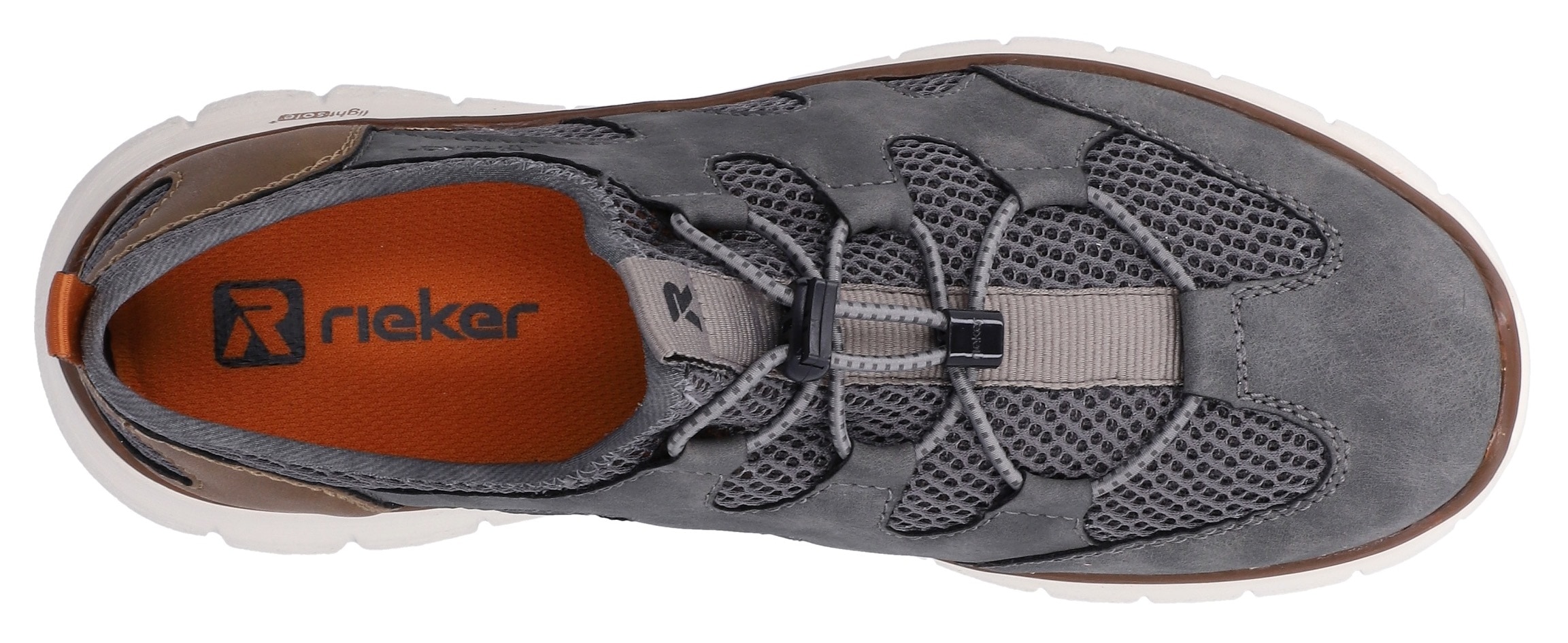 Rieker Slip-On Sneaker  Slipper, Outdoorschuh, Trekkingschuh zum Schlupfen