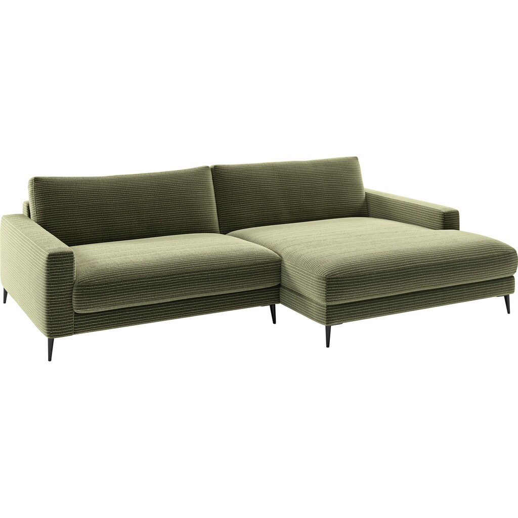 INOSIGN Ecksofa »Downtown, B/T/H: 272/190/84 cm«