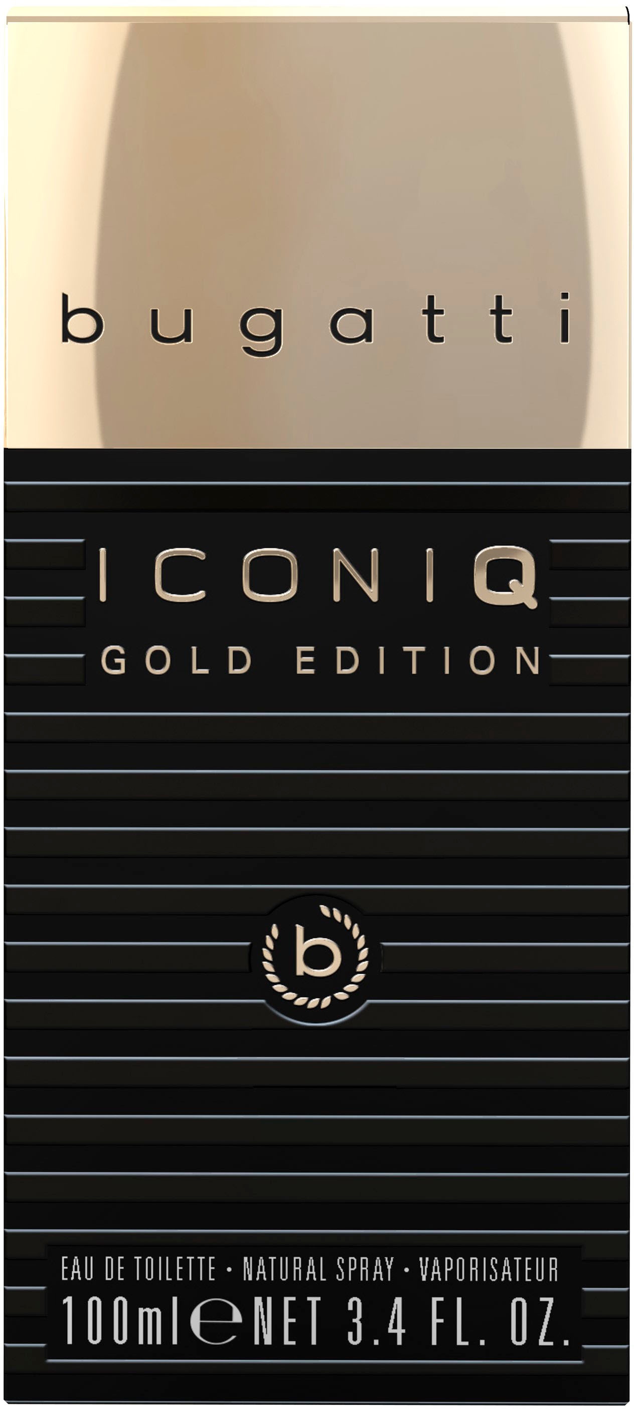 bugatti Eau de Toilette »BUGATTI Iconiq Gold EdT 100ml«