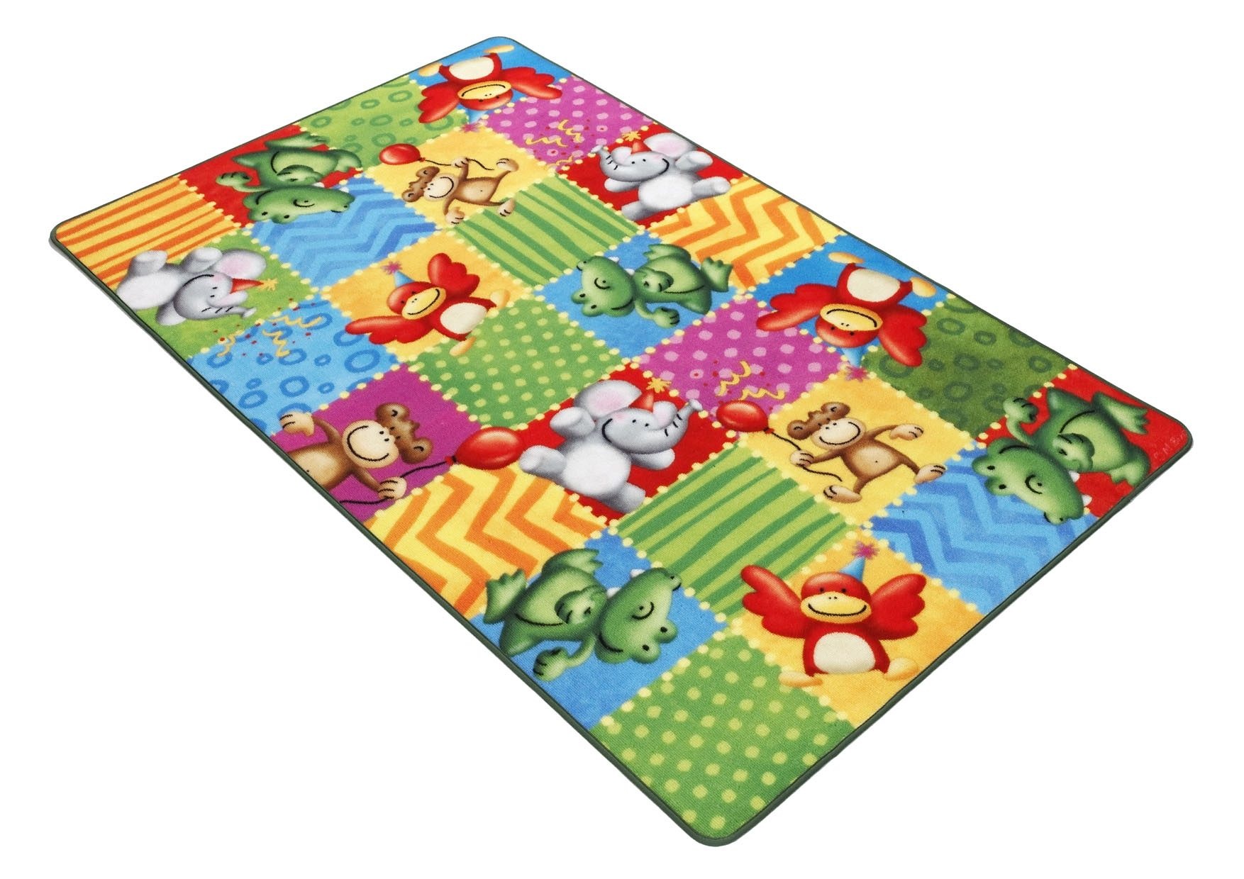 Böing Carpet Fußmatte Schmutzfangmatte, Kids »Lovely LK-5«, rechteckig, Kinderzimmer Motiv Druckteppich, Zootiere