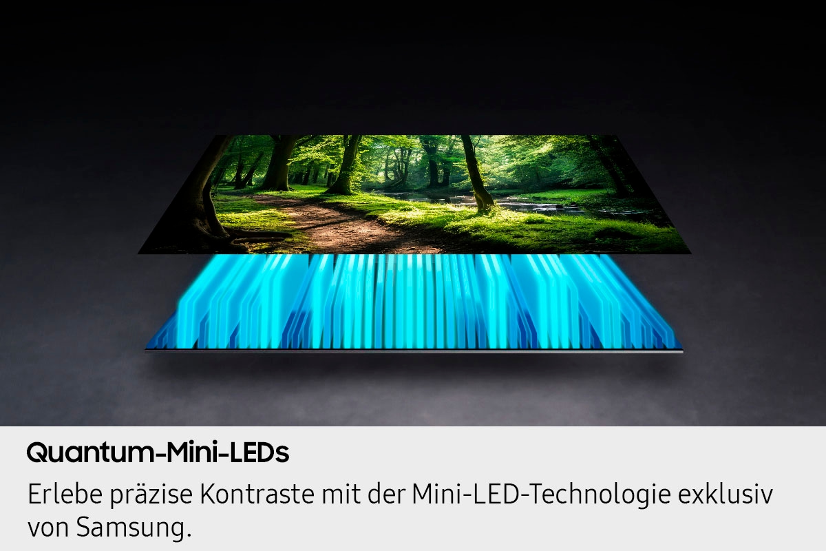 Samsung QLED-Fernseher »GQ65QN70FAU« 163 cm/65 ″ Smart-TV Neo Quantum HDR, 4K AI Upscaling, Gaming Hub, Motion Xcelerator 144Hz
