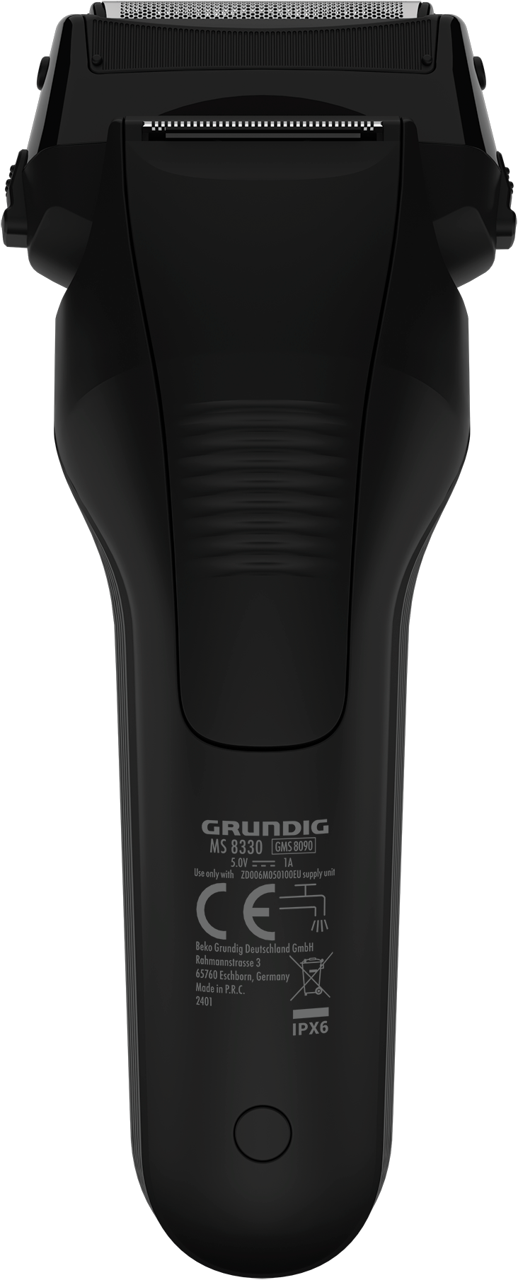Grundig Elektrorasierer »Herrenrasierer MS 8330«, 1 St. Aufsätze, ausklappbarer Langhaarschneider, BeardCare Sensor: Passt die Leistung des Motors automatisch an
