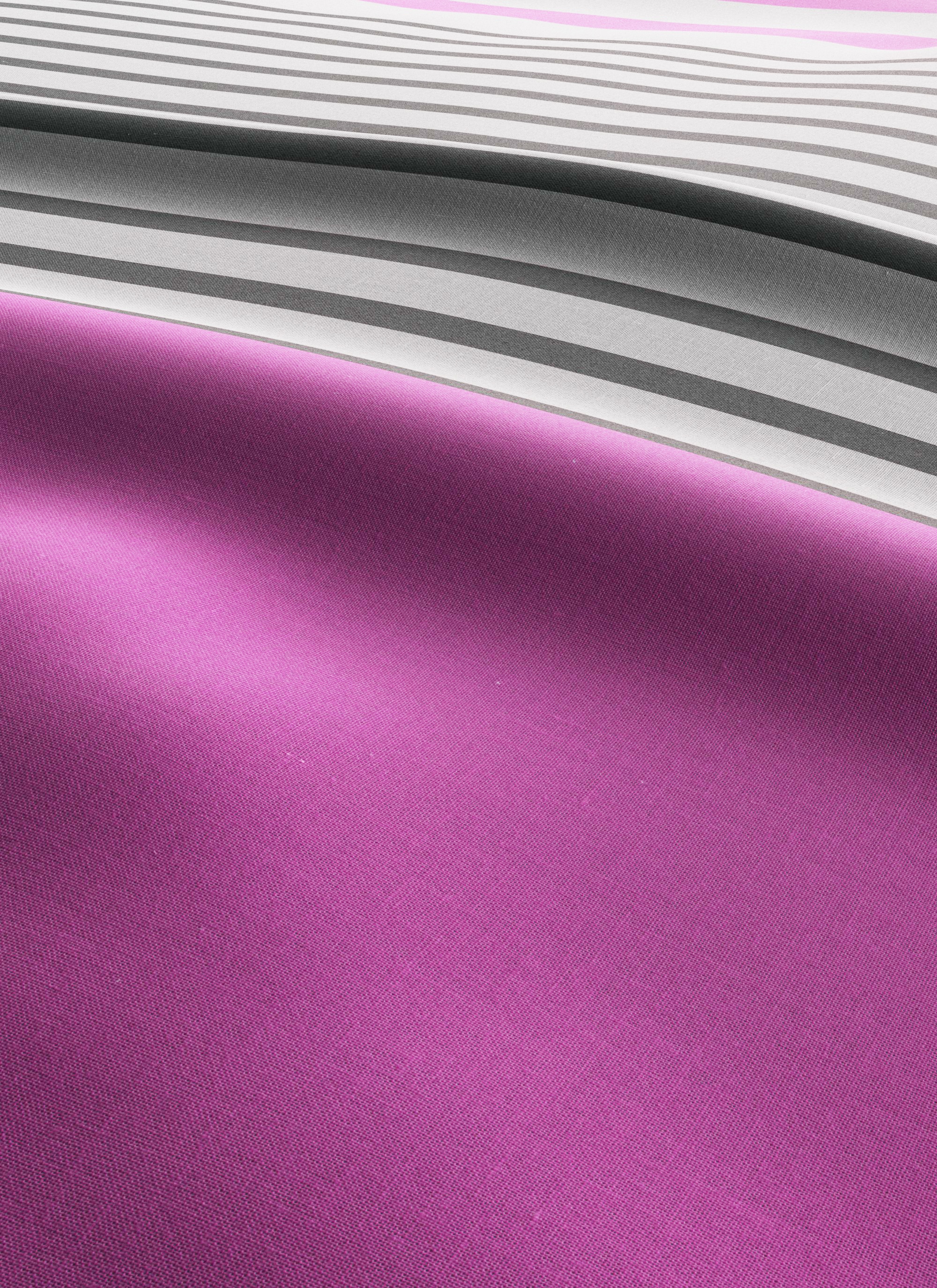 H.I.S Bettwäsche »Majoran«, im Streifen Design, 100% Baumwolle, Bettwäsche in Größe 135x200, 155x220 und 200x200 cm, Bettwäsche-Set in Linon oder Biber-Qualität. Mit Knöpfen