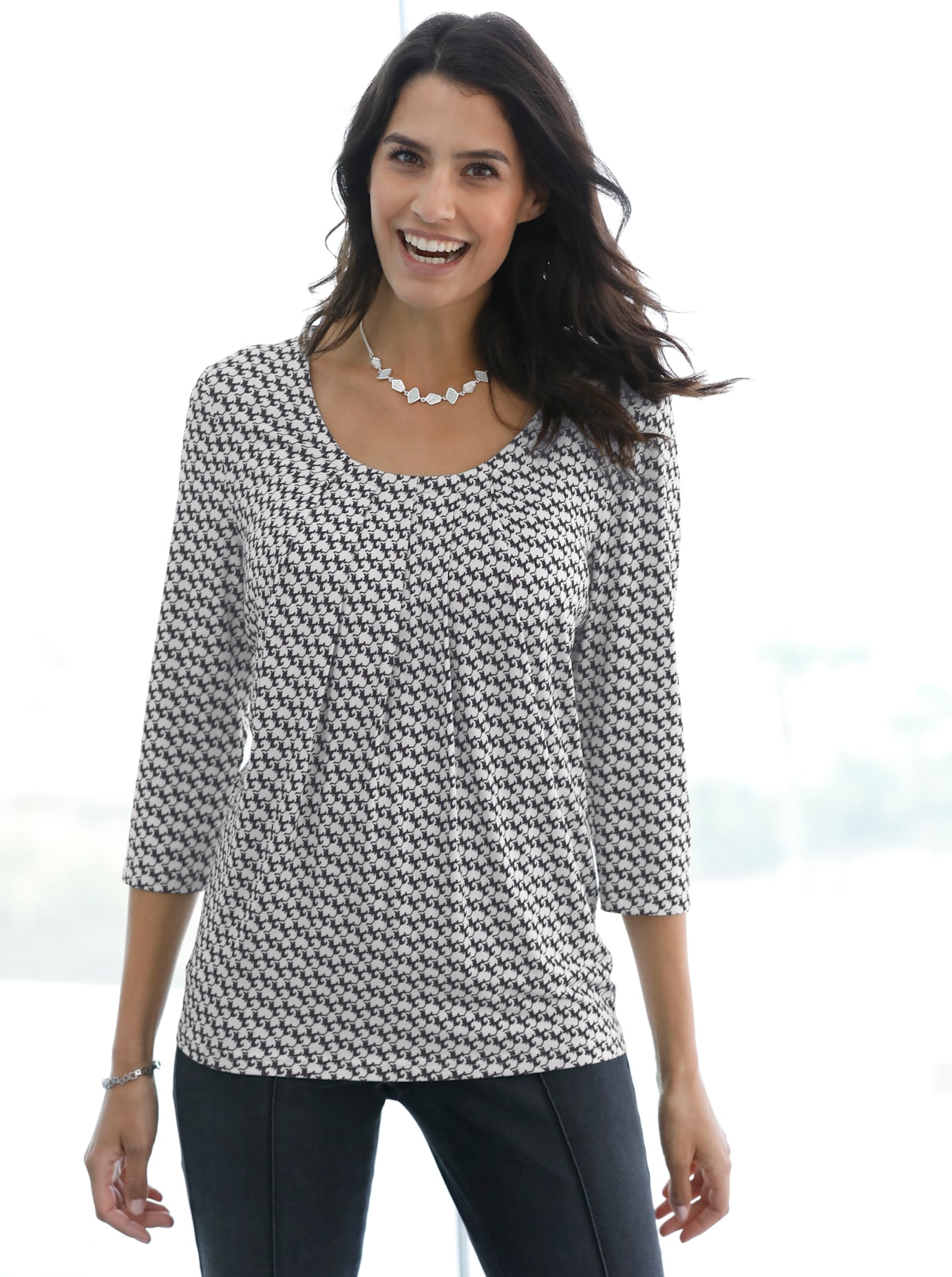 Inspirationen 3/4-Arm-Shirt »Shirt« 1 Stk.