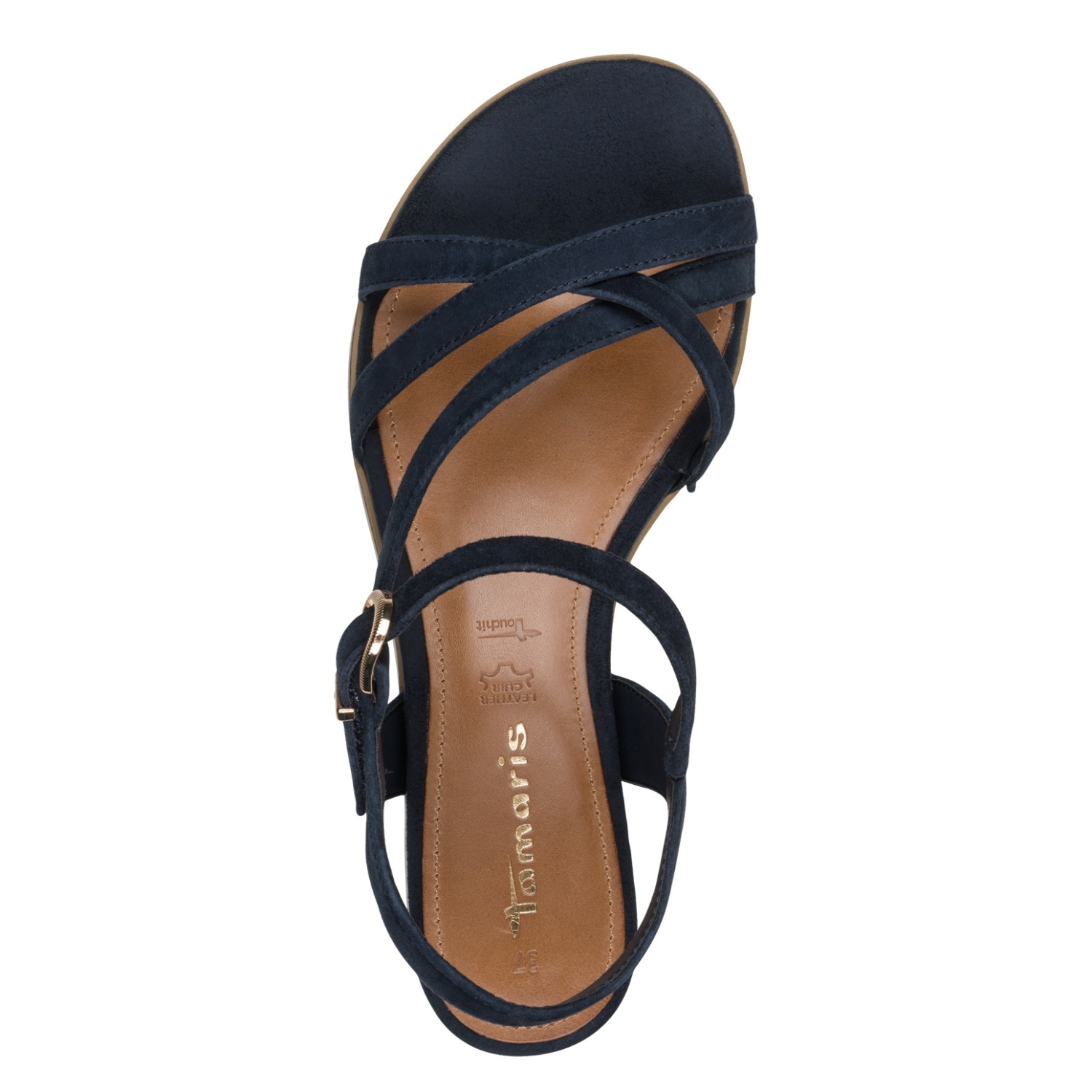 Tamaris Riemchensandale  Sommerschuh, Sandalette mit praktischem Klettverschluss