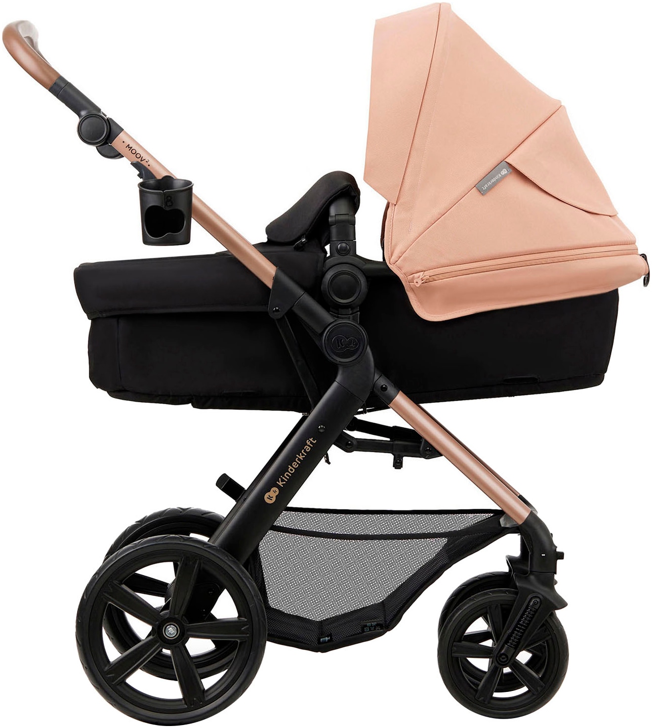 Kinderkraft Kombi-Kinderwagen »MOOV 2 4in1 EVA« 27 kg mit EVA-Rädern
