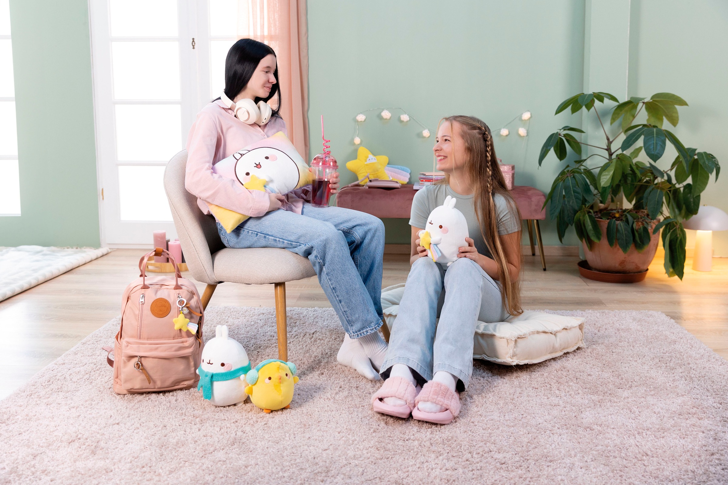 Nici Kuscheltier »Molang, Molang mit Sternschnuppe, 24 cm, in Geschenkverpackung«