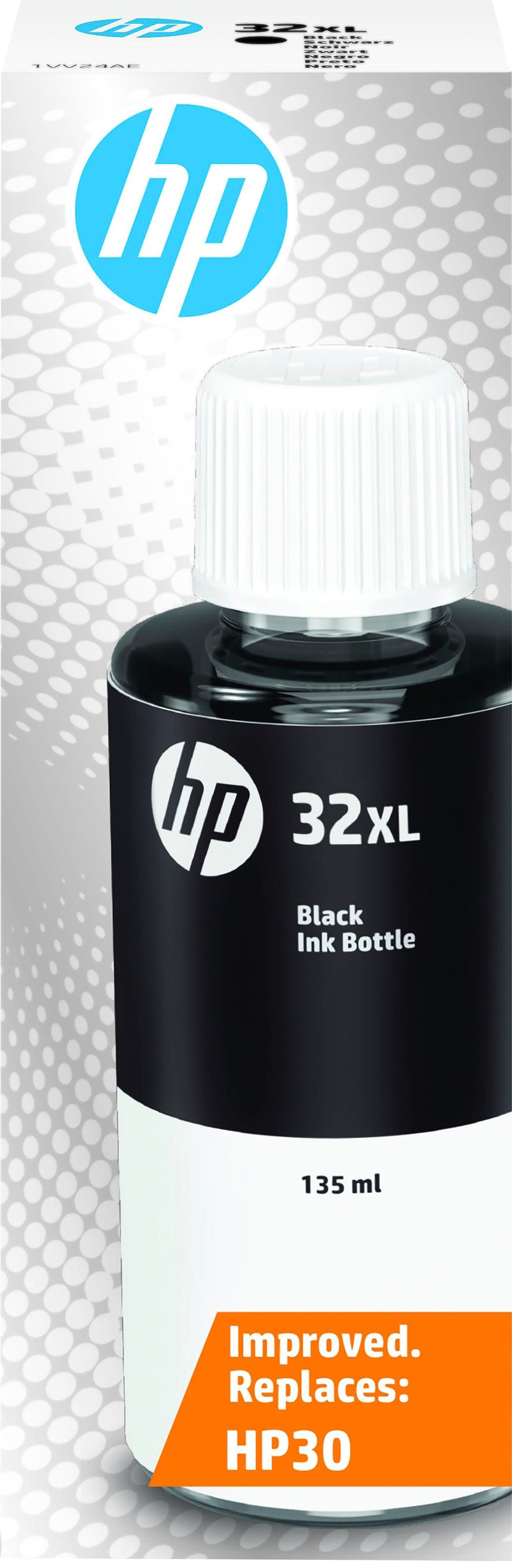 HP Nachfülltinte »HP original Tintenflasche 32XL Schwarz ,135 ml« für HP 1 Stk. tlg.