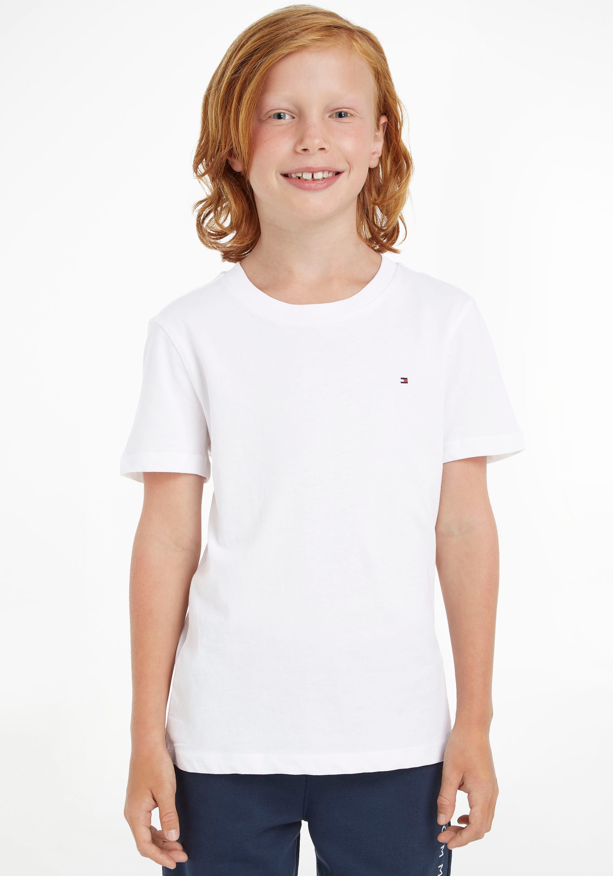 Junior MiniMe Tommy »BOYS BASIC Kids CN T-Shirt Kinder bei KNIT«, Hilfiger