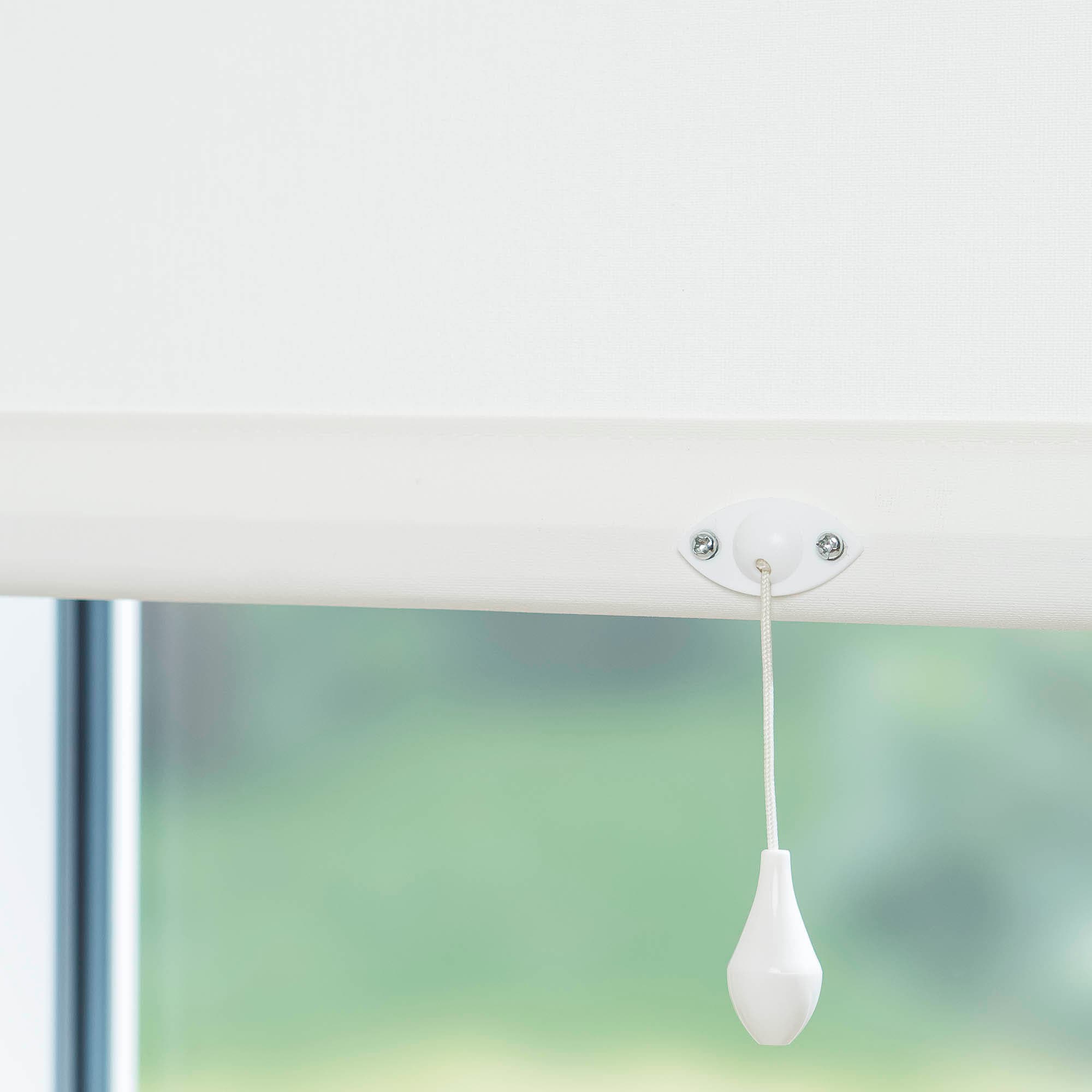 Liedeco Springrollo »Uni« Lichtschutz mit Bohren freihängend Rollowelle 36 mm, starke Feder