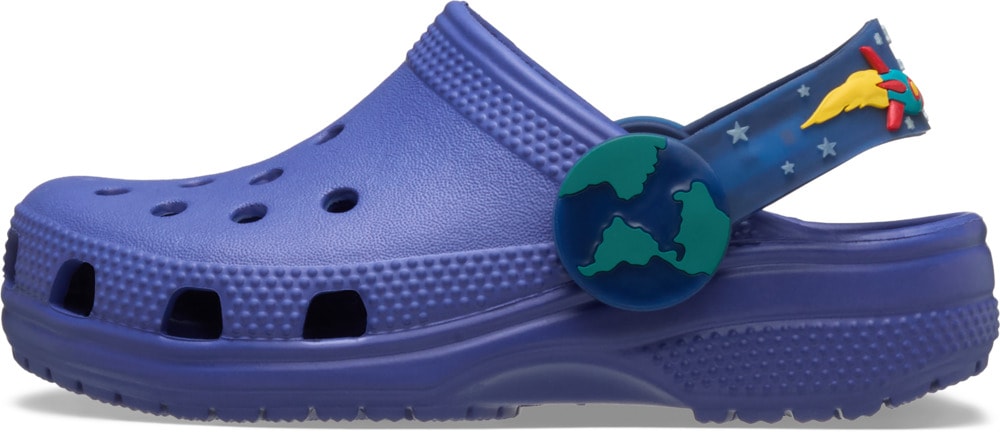 Crocs Clog »Toddler Classic Imagination Lights Backstrap Clog«  Babyschuh, Kindergartenschuh, Blinkschuh mit Weltraum-Motiv