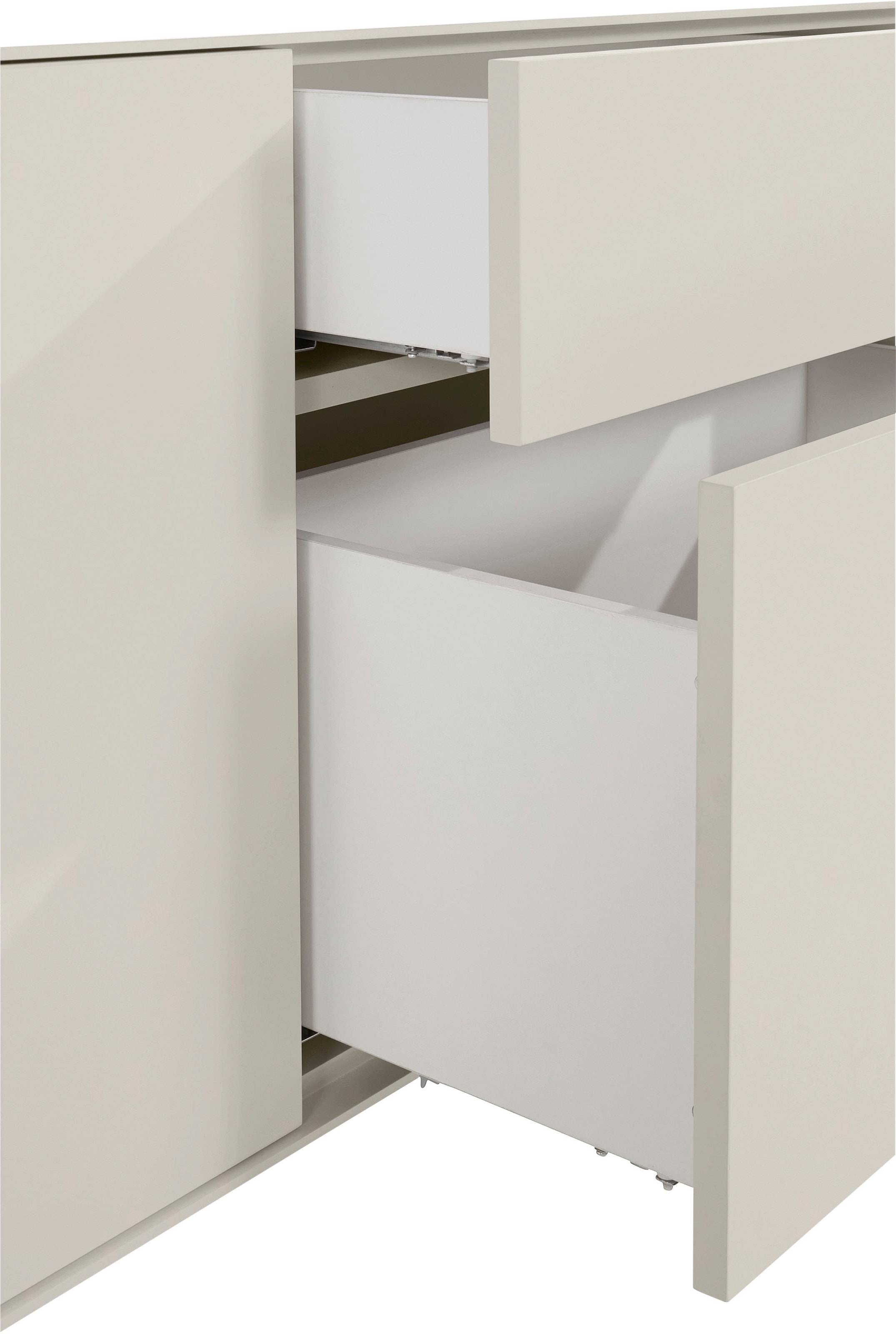 LeGer Home by Lena Gercke Lowboard »Essentials«, (2 St.), Breite: 239cm, MDF lackiert, Push-to-open-Funktion