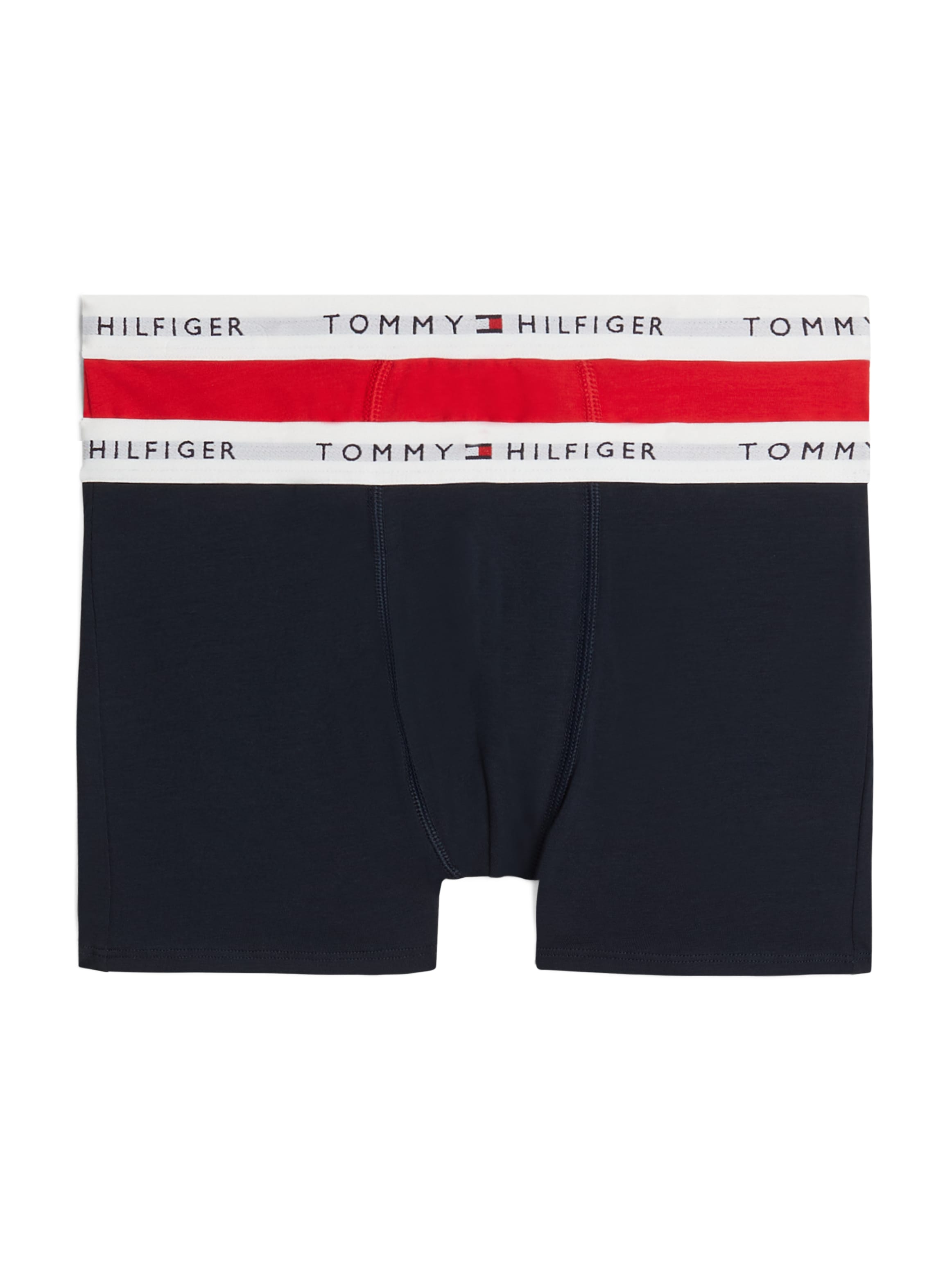 Tommy Hilfiger Underwear Boxershorts »2PK BOXER BRIEF«, (Packung, 2 St., 2er), mit elastischem Logobund