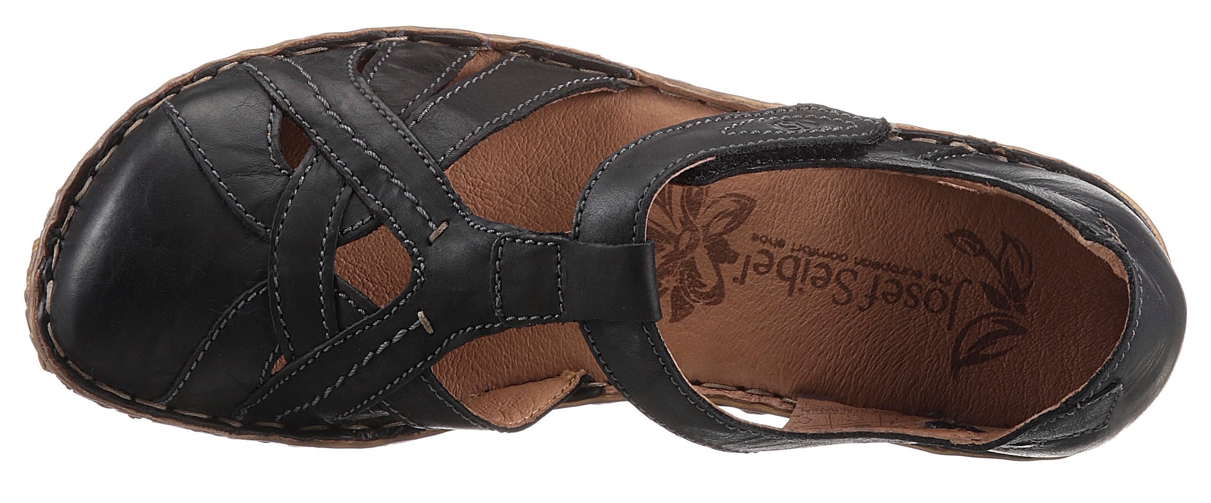 Josef Seibel Klettschuh »ROSALIE 29«, Spangenschuh, Sandale, Komfortschuh mit modischer T-Spange