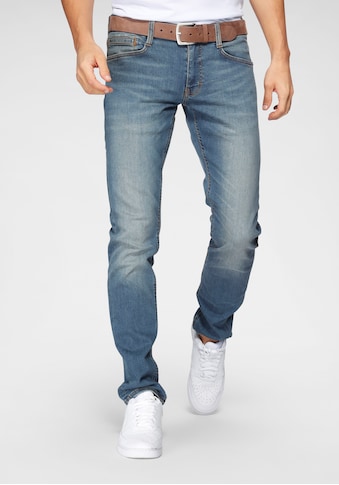 MUSTANG 5-Pocket-Jeans »Style Oregon Slim«, mit leichten Abriebeffekten kaufen