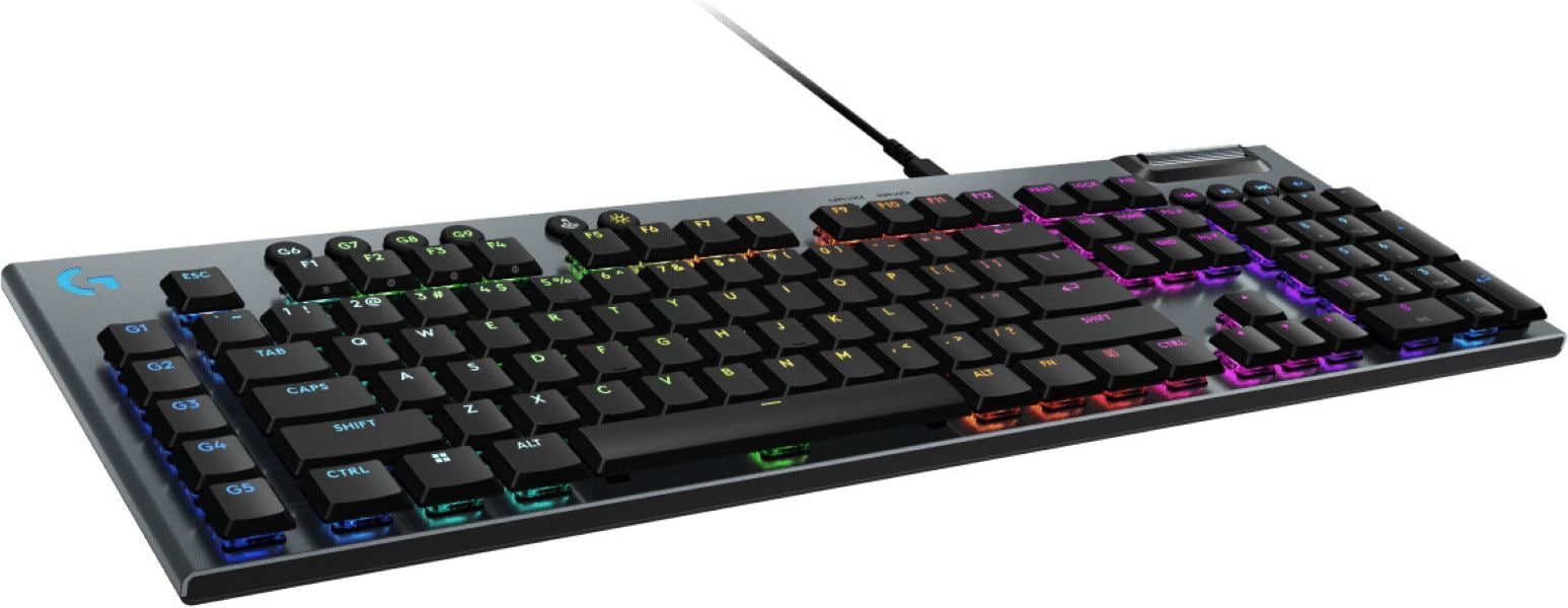 Logitech G Gaming-Tastatur »G915 X Wired Gaming Keyboard - BLACK - FRA«