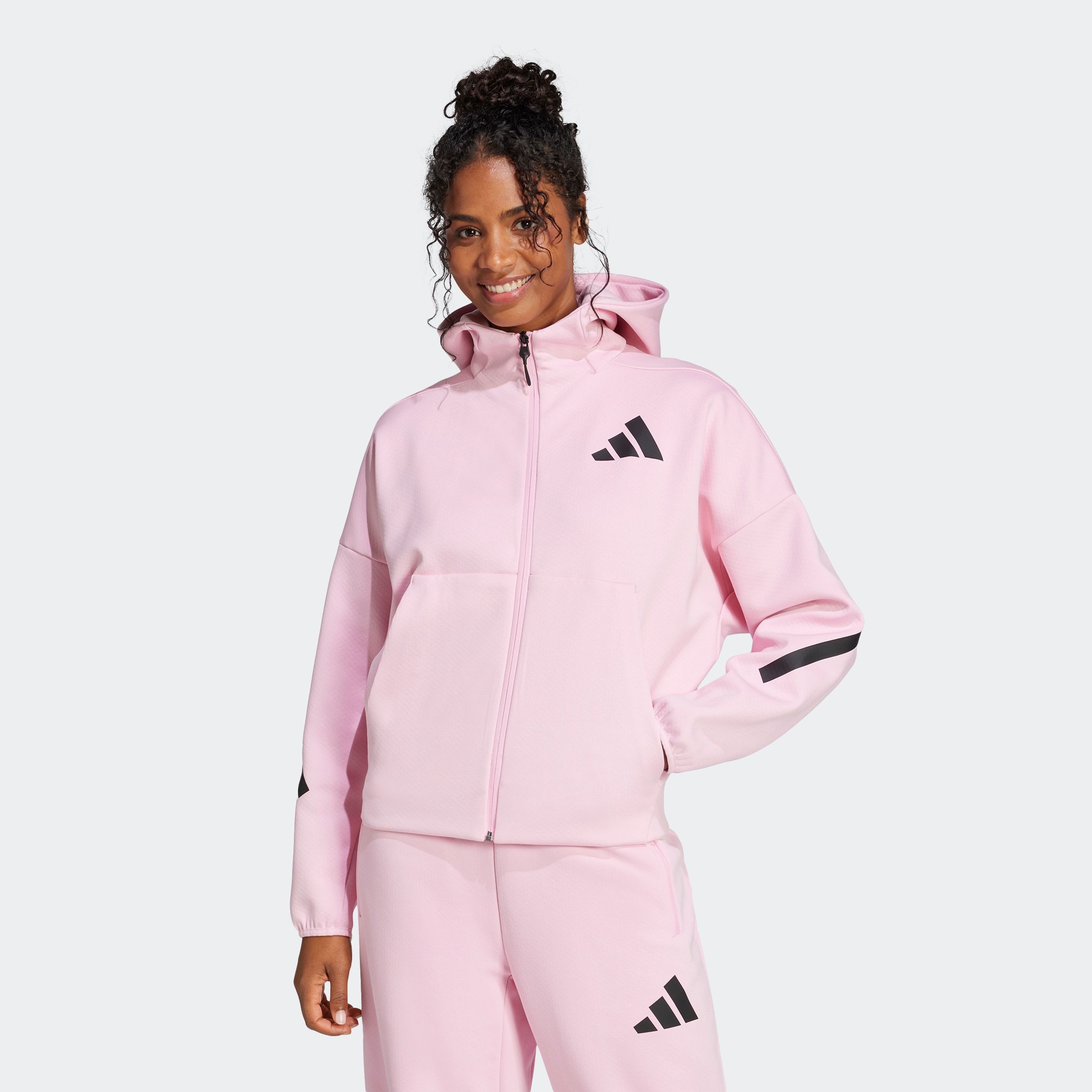 adidas Sportswear Kapuzensweatshirt »W Z.N.E. FZ«