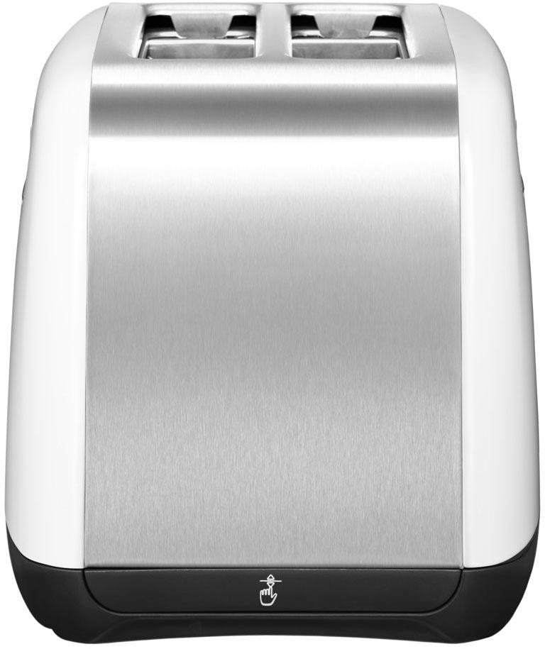 KitchenAid Toaster »5KMT2115EWH WEISS«, 2 kurze Schlitze, für 2 Scheiben, 1100 W
