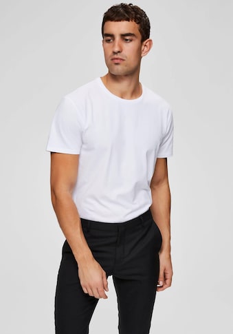 SELECTED HOMME Rundhalsshirt »Basic T-Shirt« kaufen