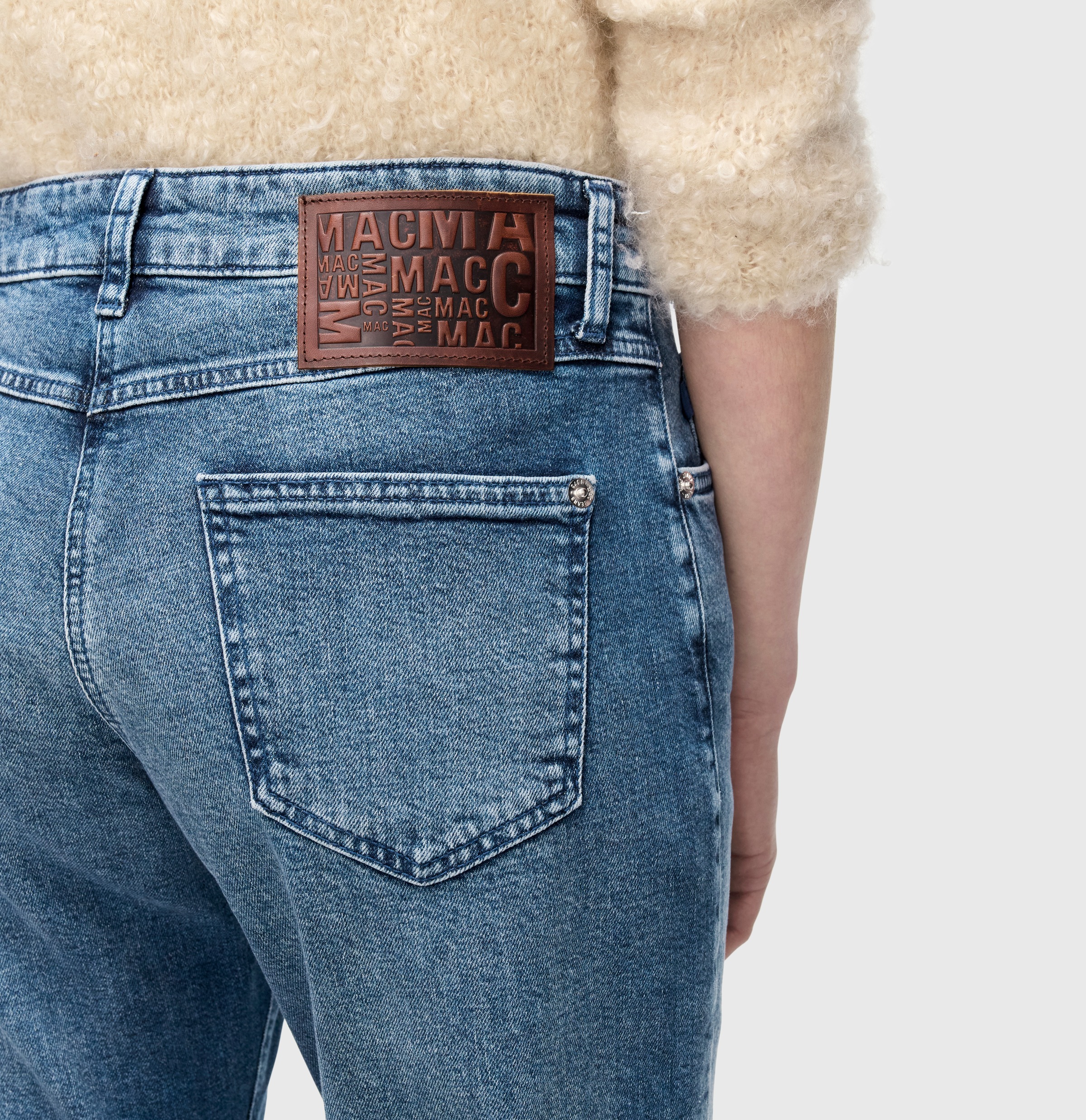 MAC 5-Pocket-Jeans »STRAIGHT« mit Stretch