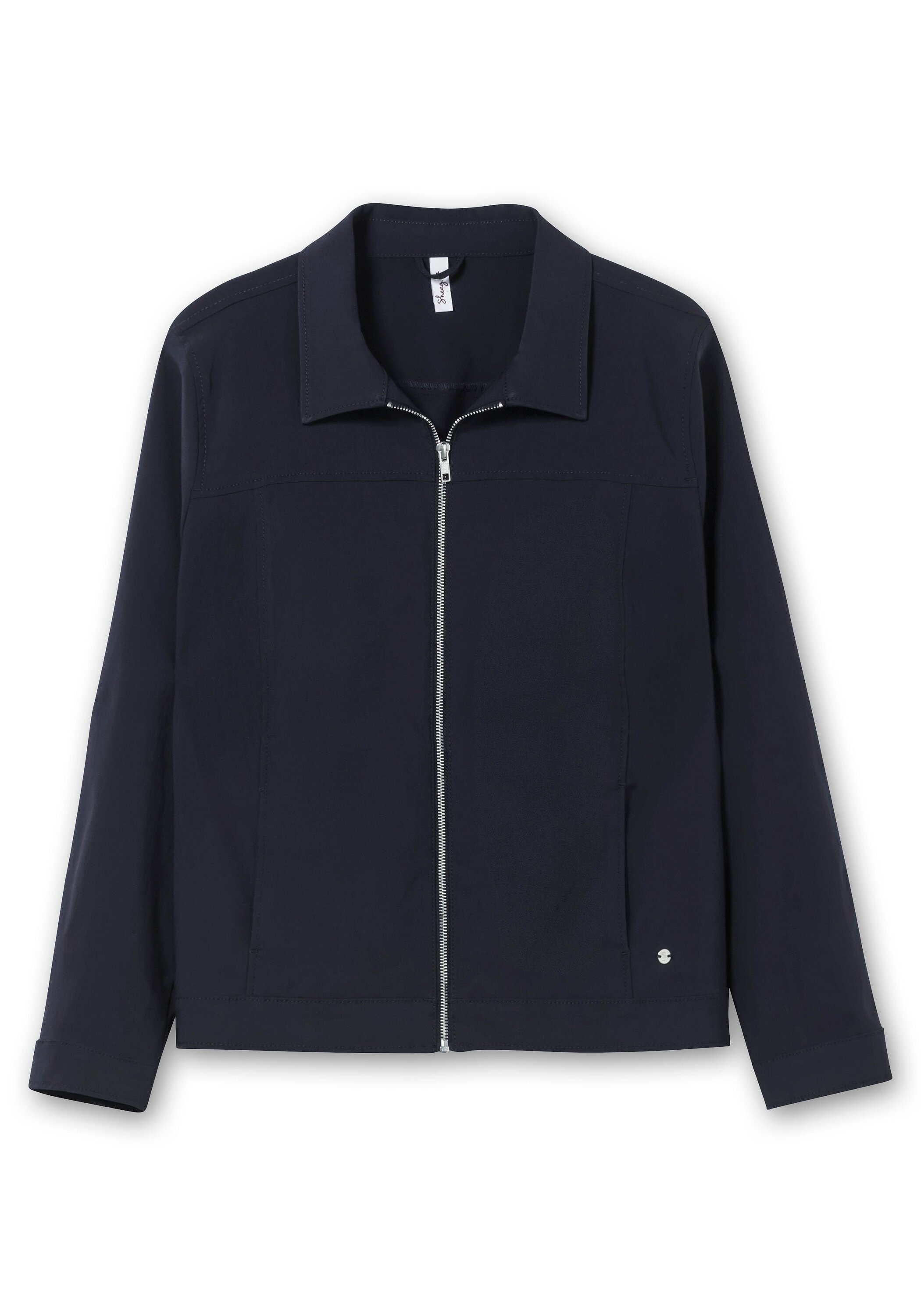Sheego Kurzjacke »Jacke aus Bengalin, in taillierter Form«