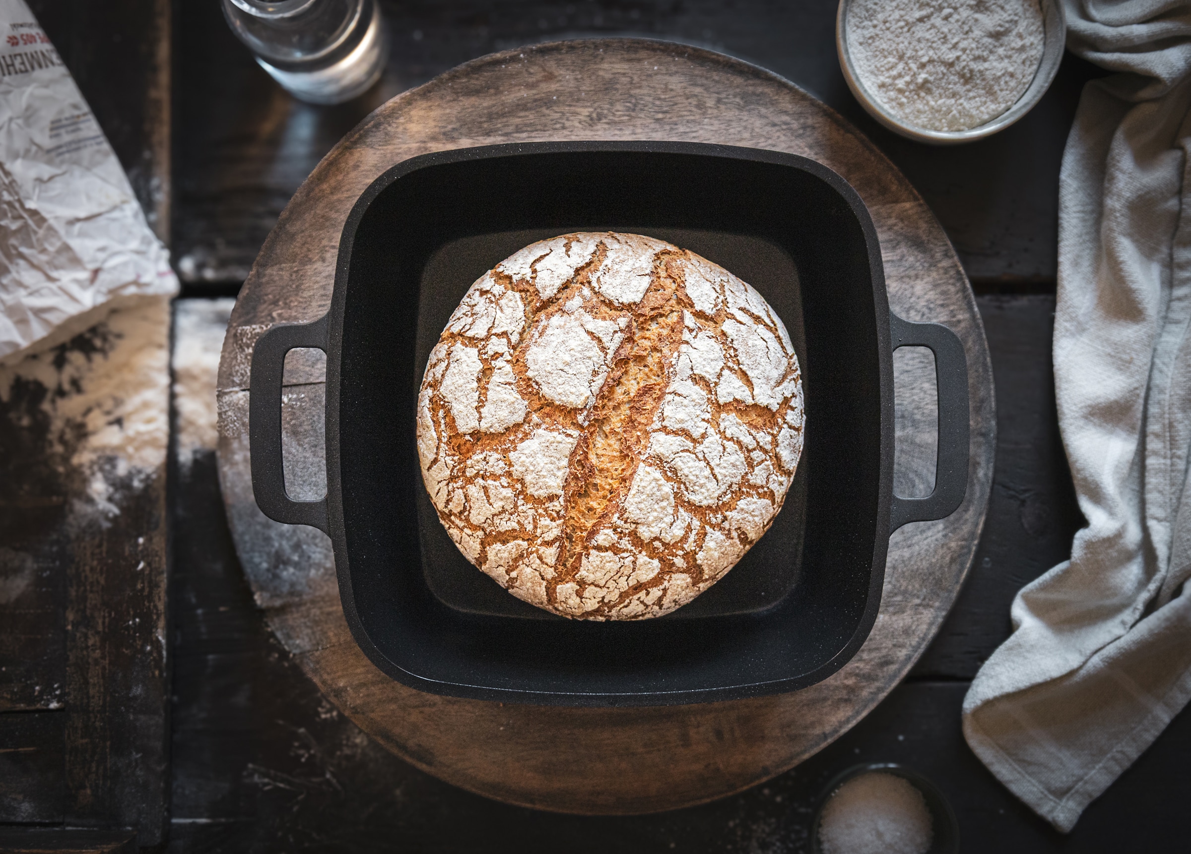 Elo Basic Bräter »Multifunktionstopf-Set Cubus« Set, 4 Stk. tlg. Aluminiumguss