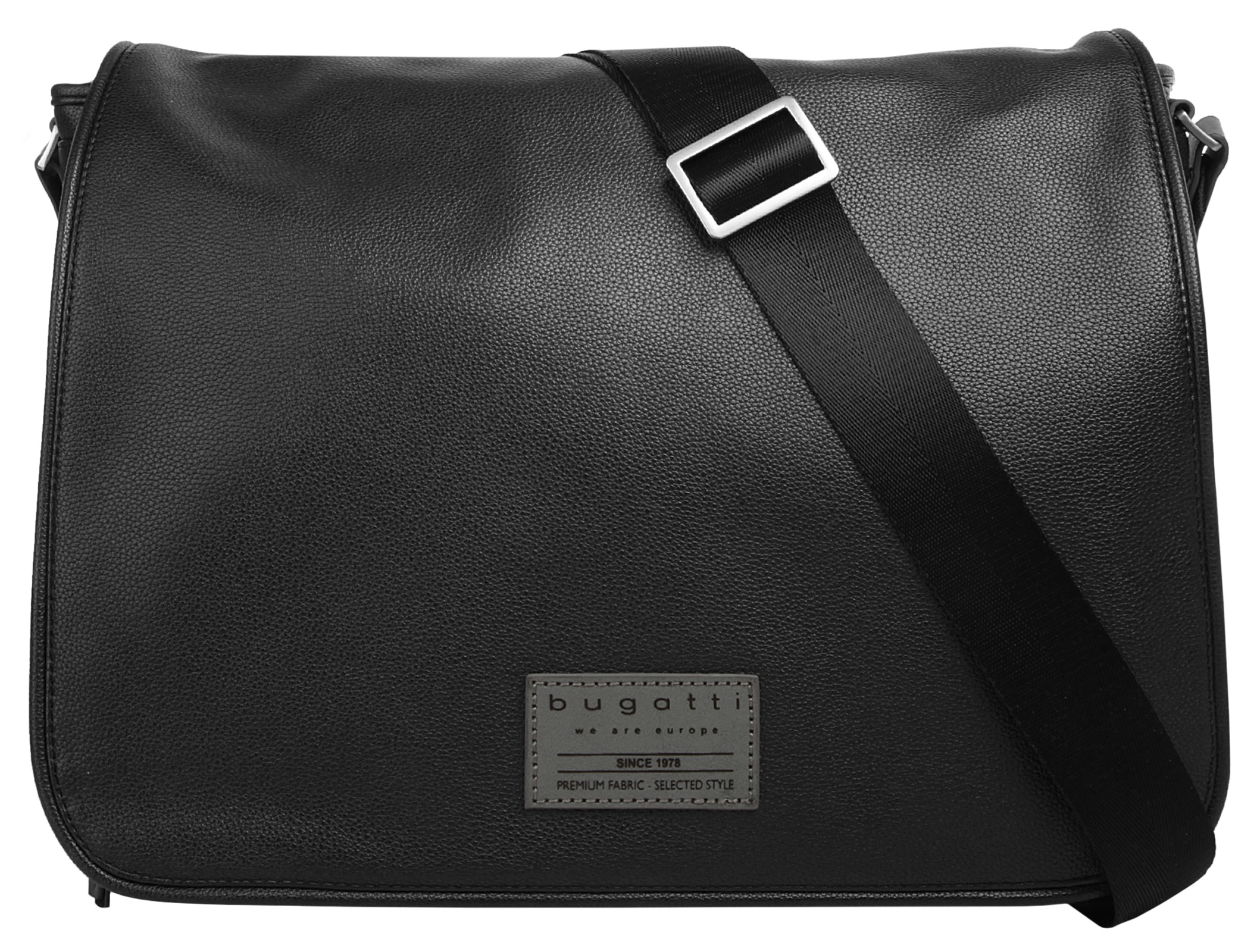 Messenger Bag in Schwarz