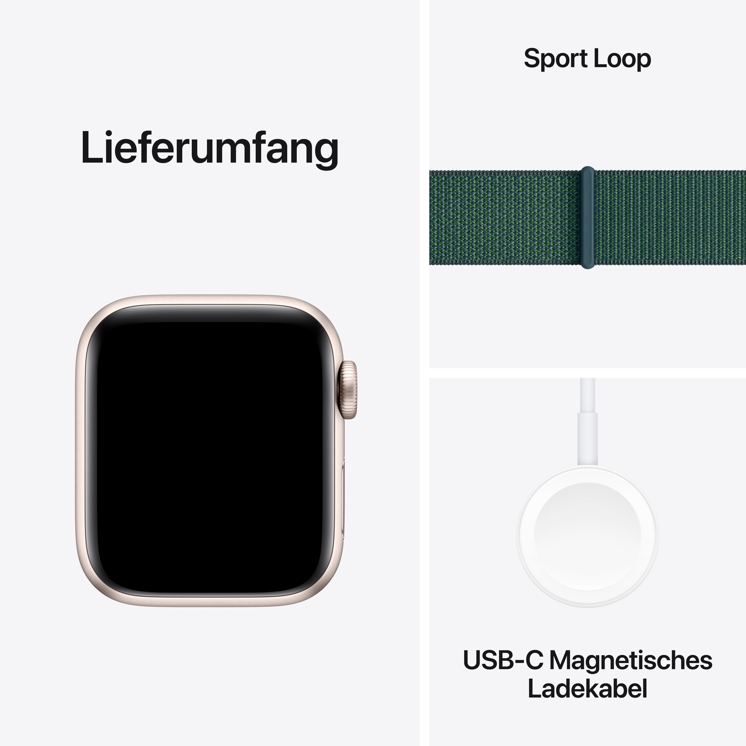 Apple Smartwatch »Watch SE (2024)«, Watch OS, 32 GB,)