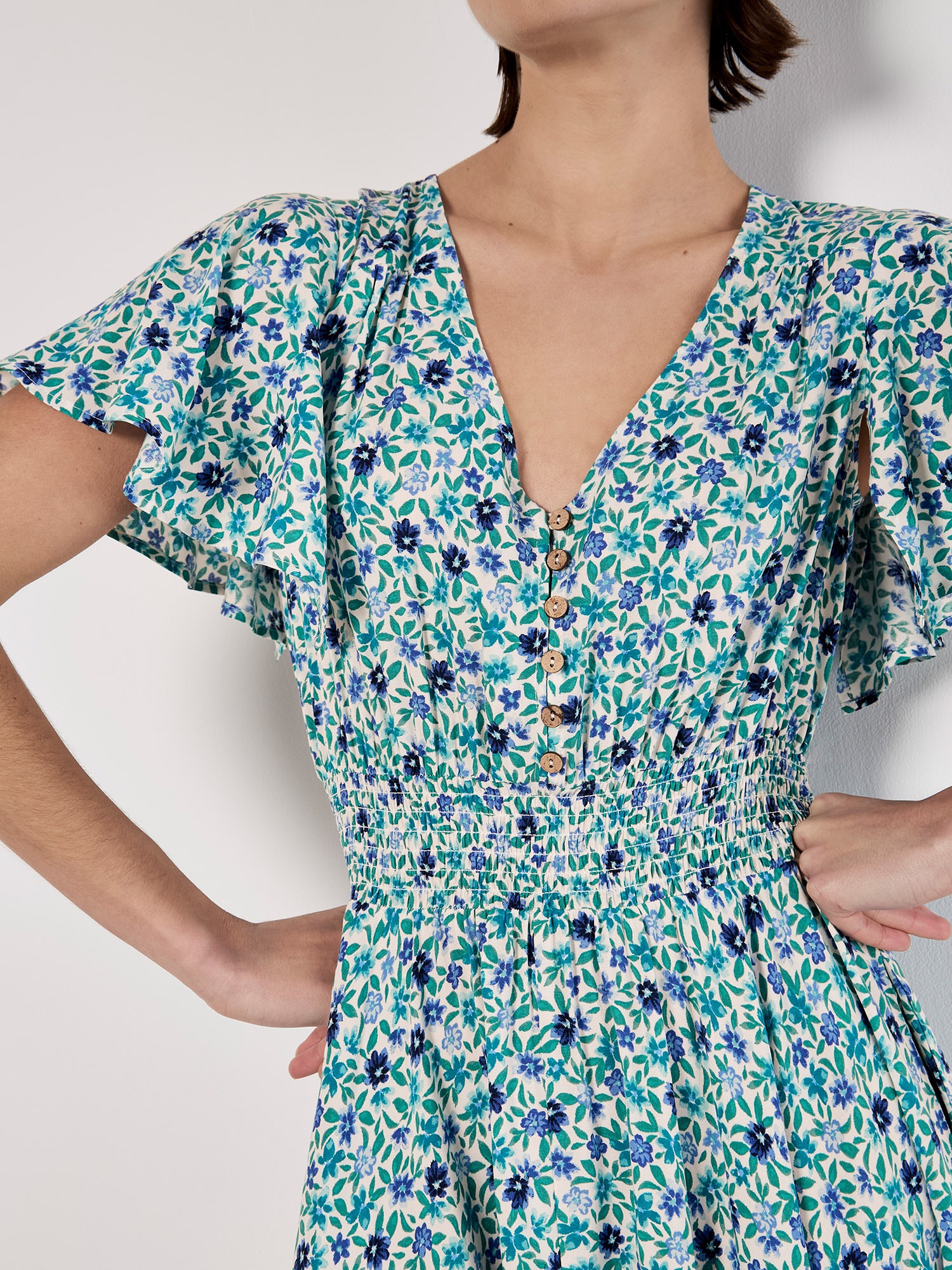 Apricot Minikleid »Minikleid« mit Flügelarmen