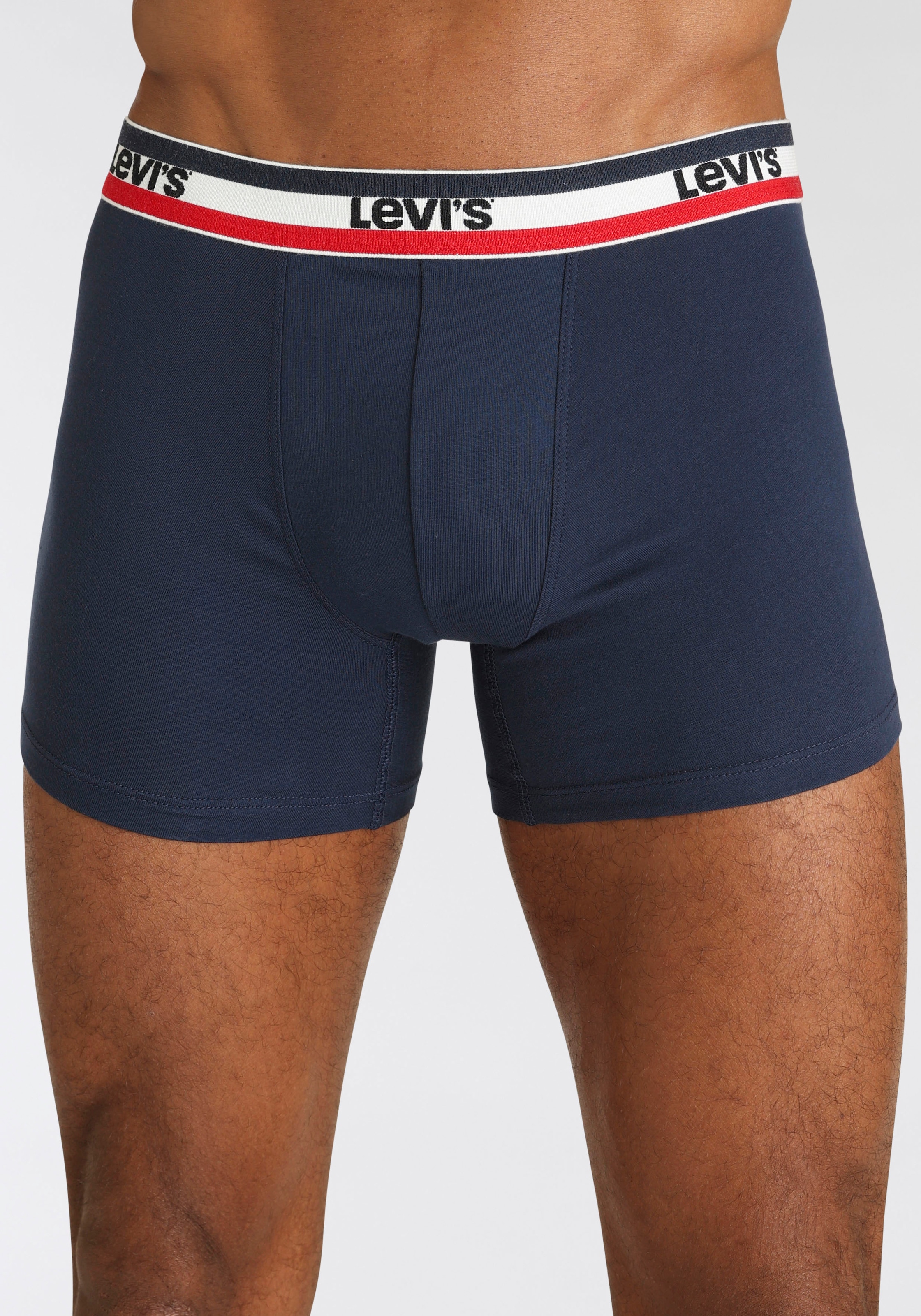 Levi's® Boxershorts »Men Sportswear Logo Boxer«, (Packung, 6 St.), Mit Logo-Bund