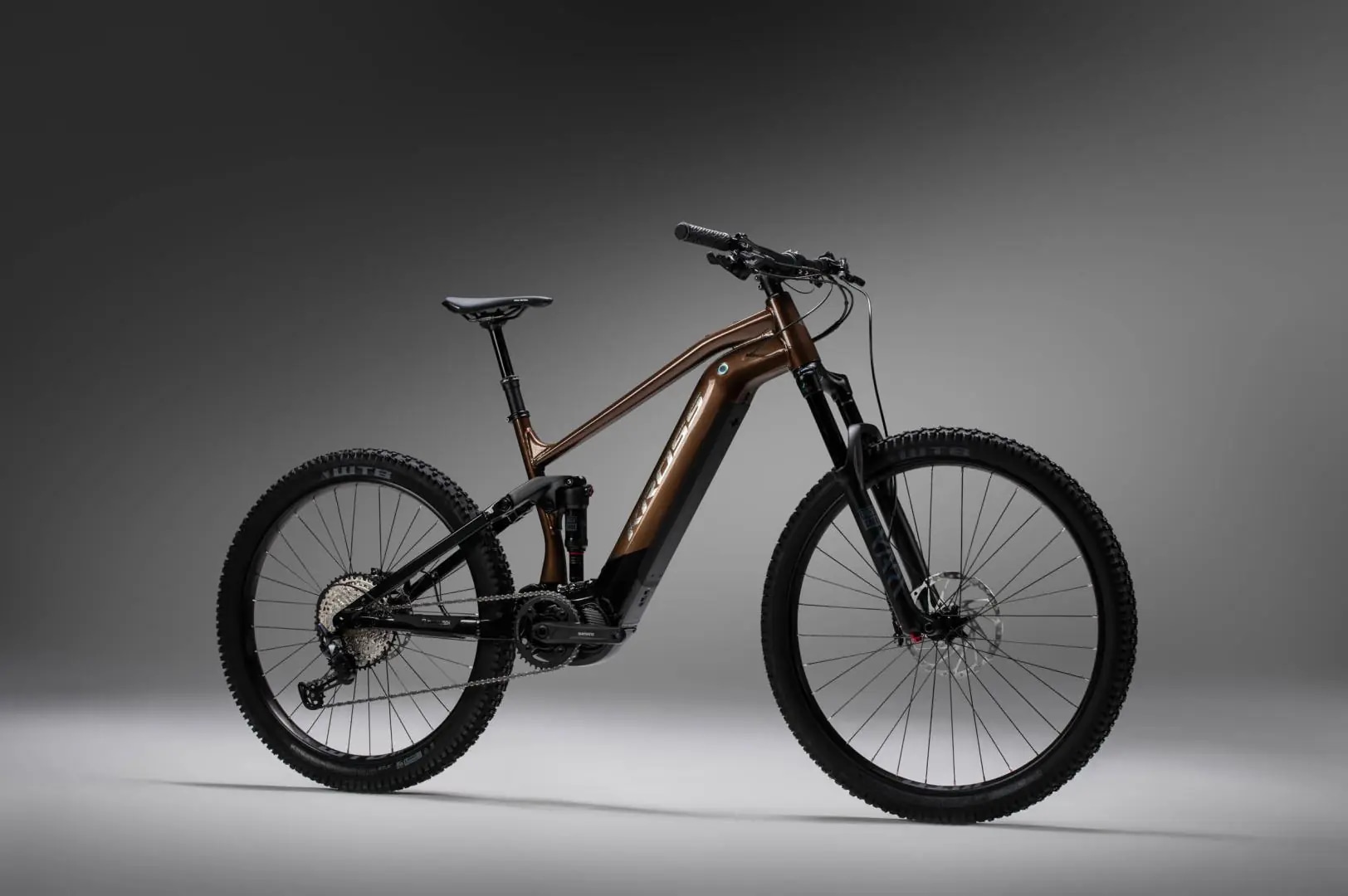 Kross »E-MTB Fully 29" Grist Boost 3.0 braun 12 Gänge - Shimano Mittelmotor« 12 Gang Shimano DEORE SLX M7100 Schaltwerk Kettenschaltung Mittelmotor 250 W SHIMANO 36 V/250 W, Mittelmotor EP800