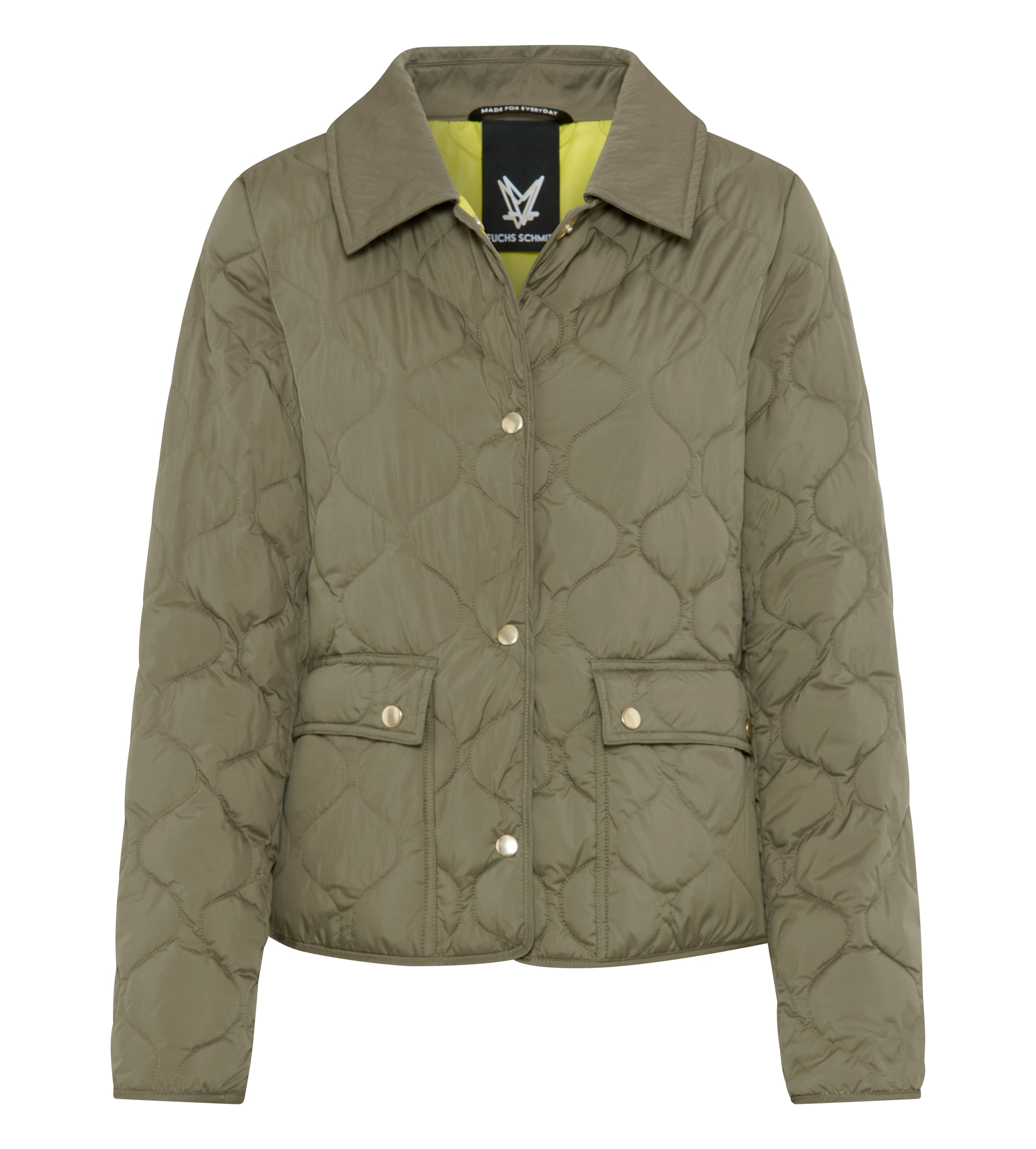 Fuchs Schmitt Steppjacke modische Steppung, Regular Fit, große Taschen mit Druckknöpfen