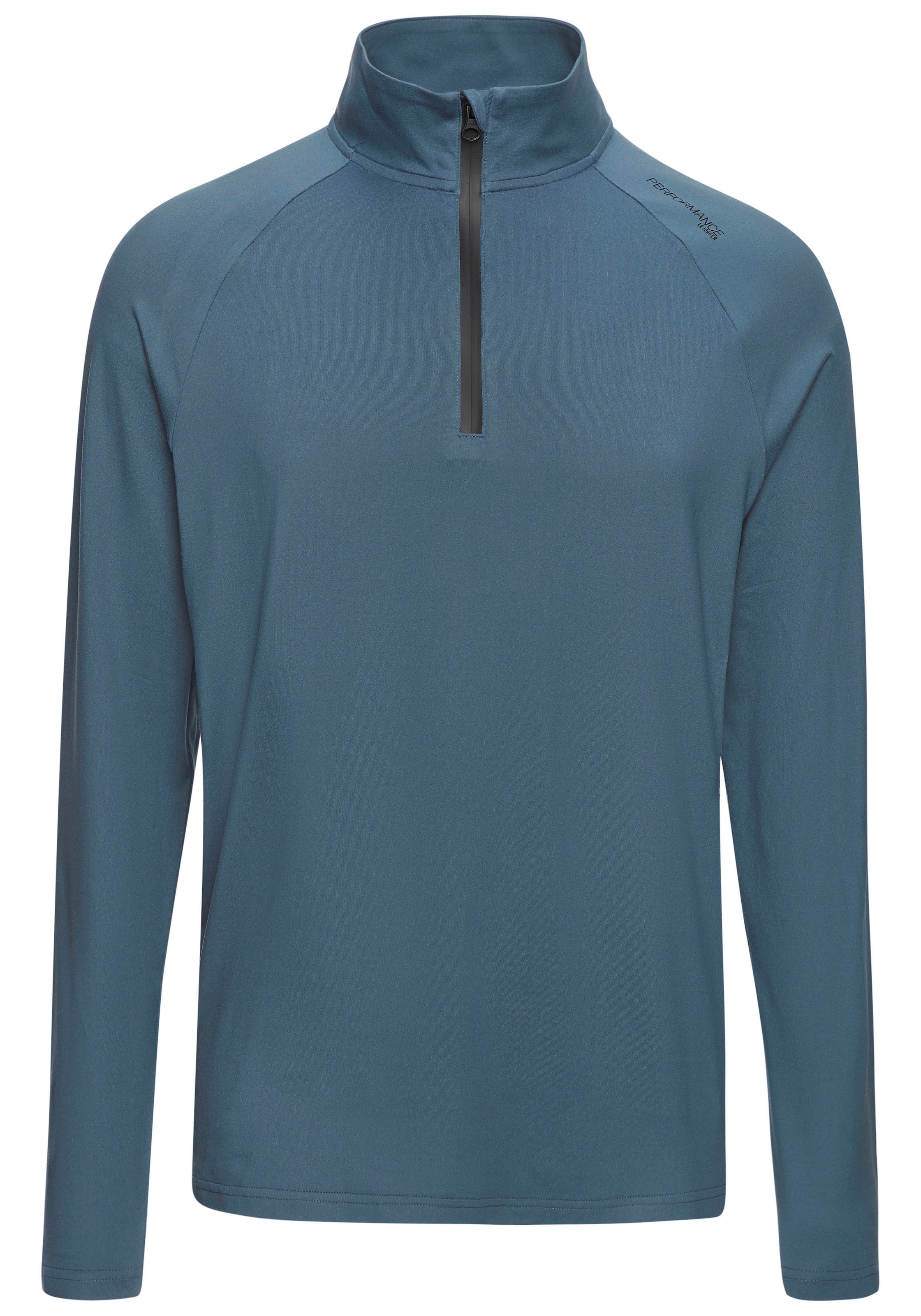 AUTHENTIC LE JOGGER Funktionsshirt mit Stehkragen und Reißverschluss