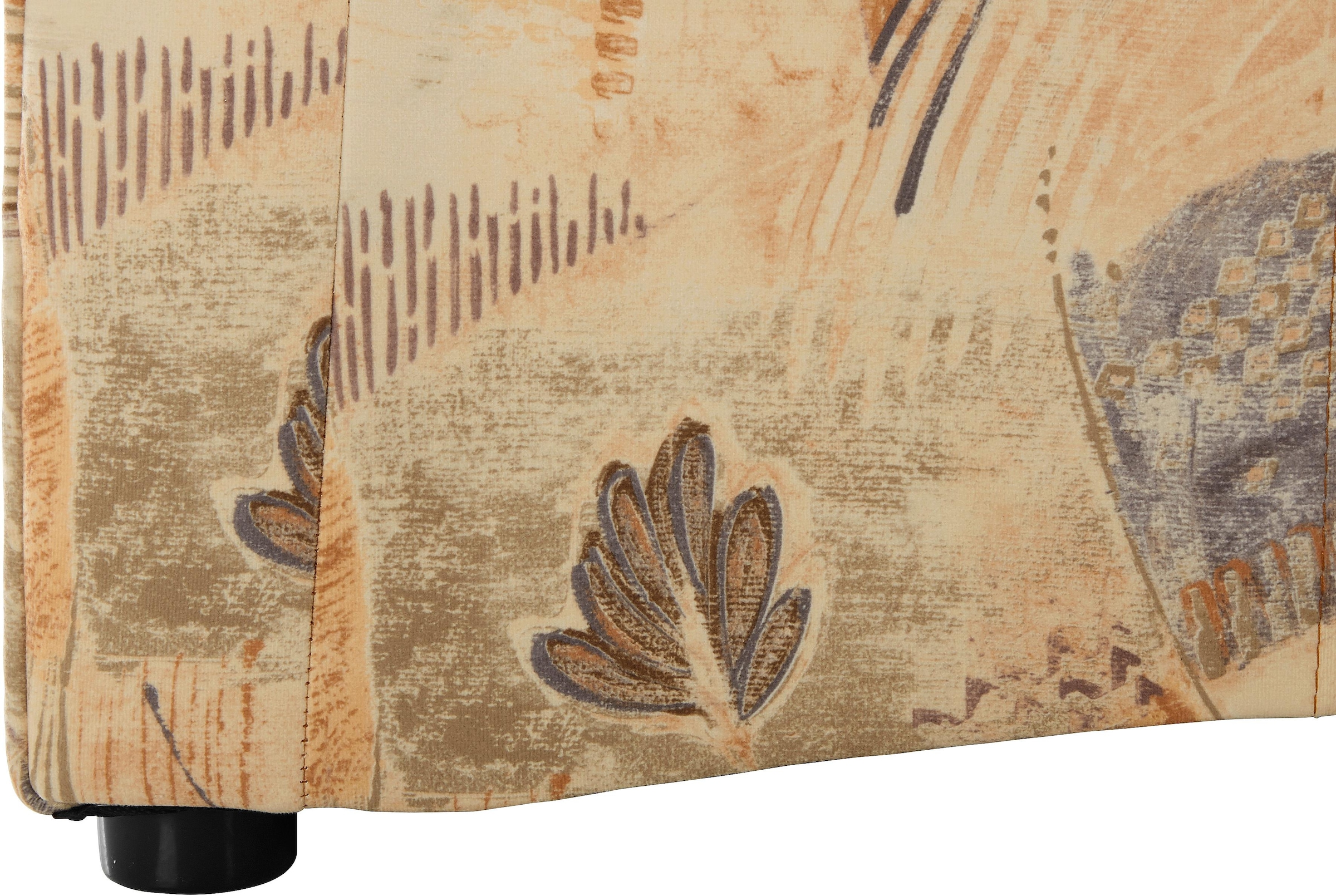DOMO collection Wohnlandschaft »Bahia mit viel Platz, zeitloses Design, U-Form«, wahlweise mit Bettfunktion